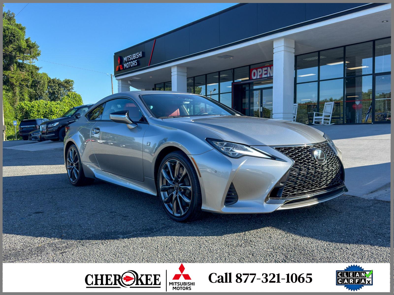 Atomic Silver 2022 Lexus RC Coupe Rear-Wheel Drive Automatic