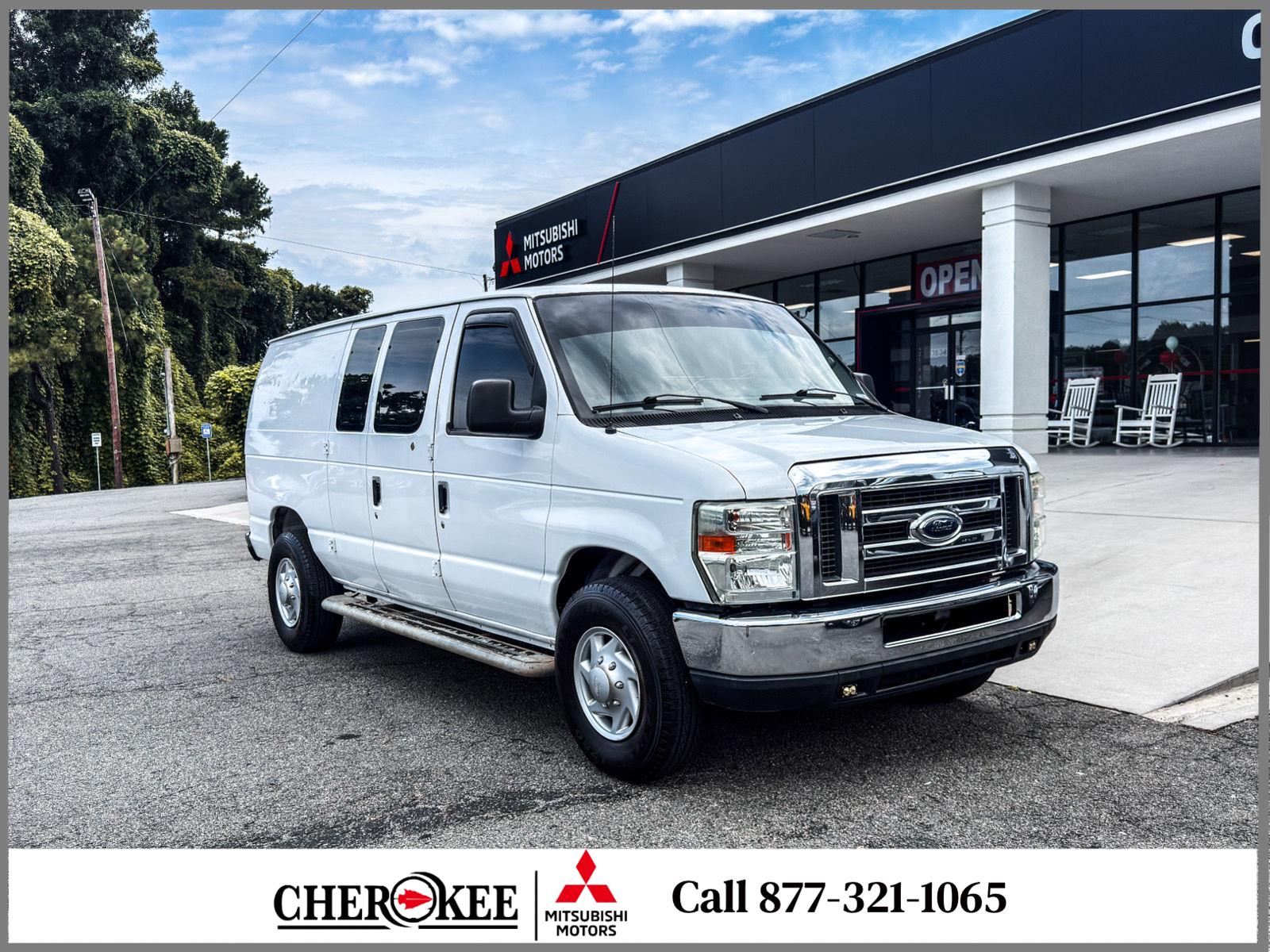 Black 2013 Ford E-Series Van Rear-Wheel Drive 4-Speed Automatic Overdrive