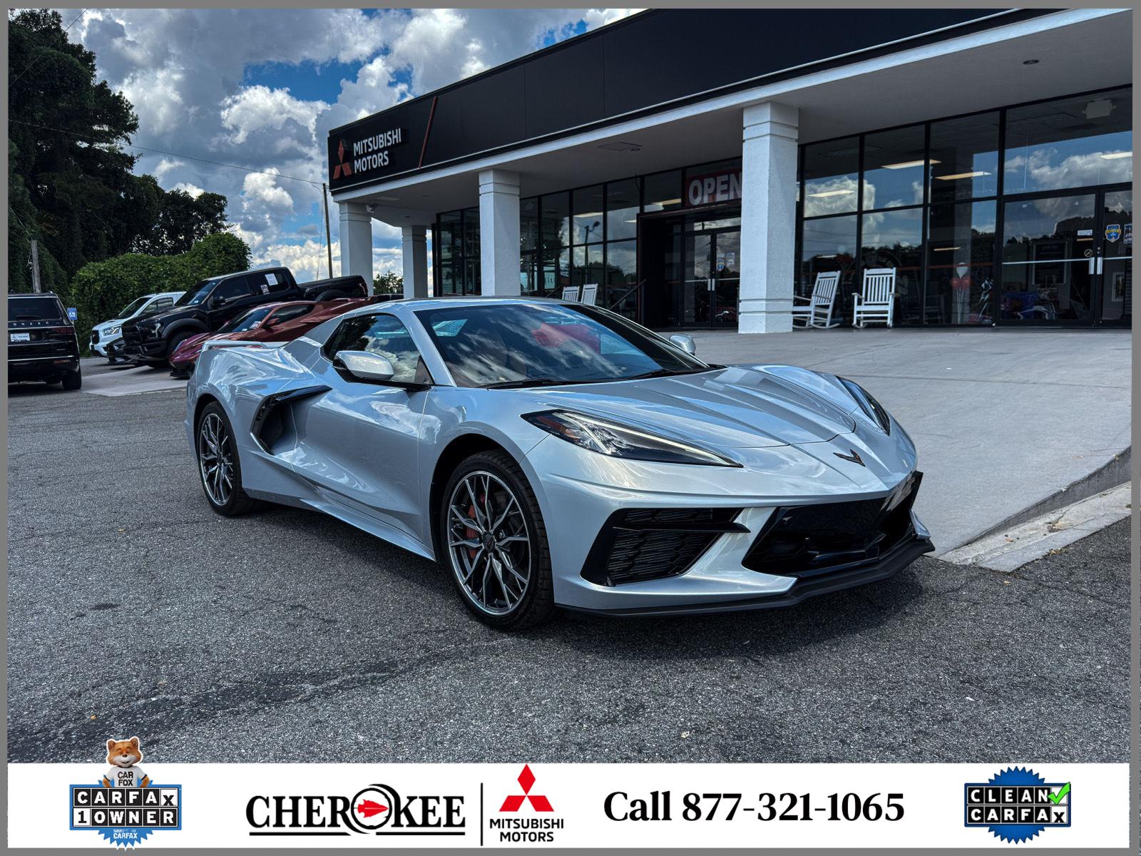 Silver Flare Metallic 2023 Chevrolet Corvette Convertible Rear-Wheel Drive 8-Speed Dual Clutch