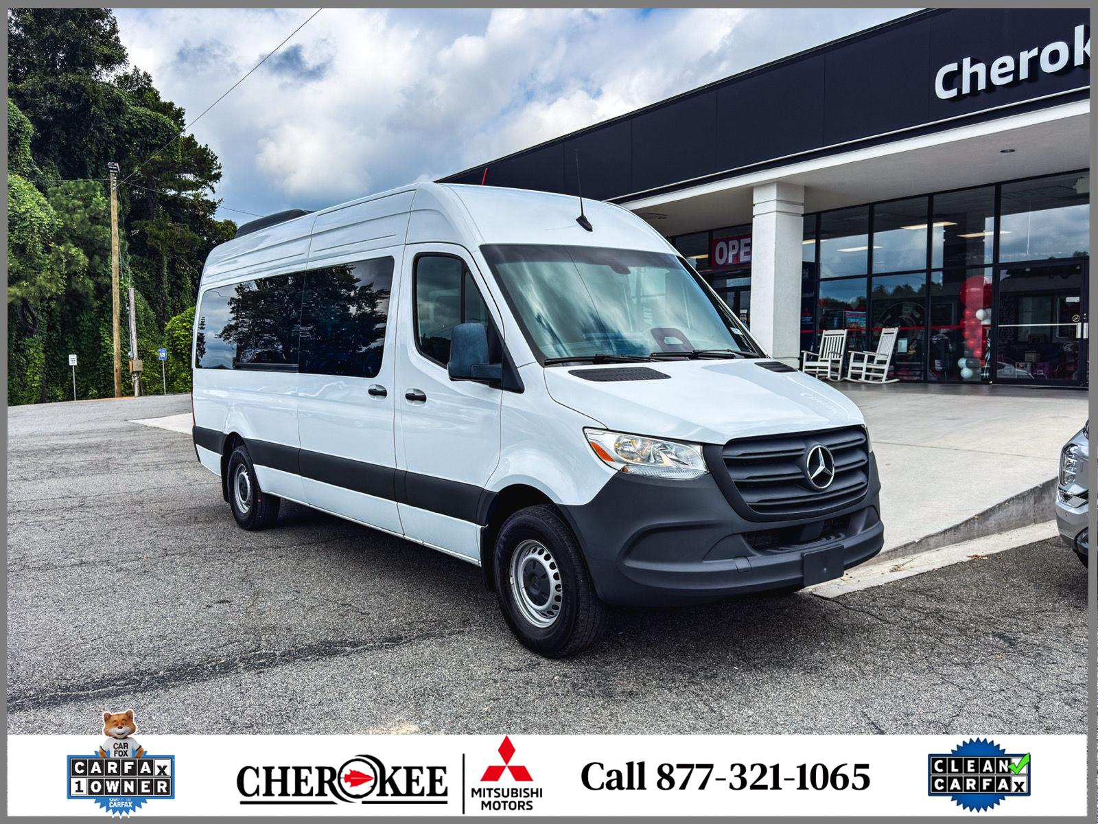 Gray (Grey White) 2025 Mercedes-Benz Sprinter Van Rear-Wheel Drive Automatic