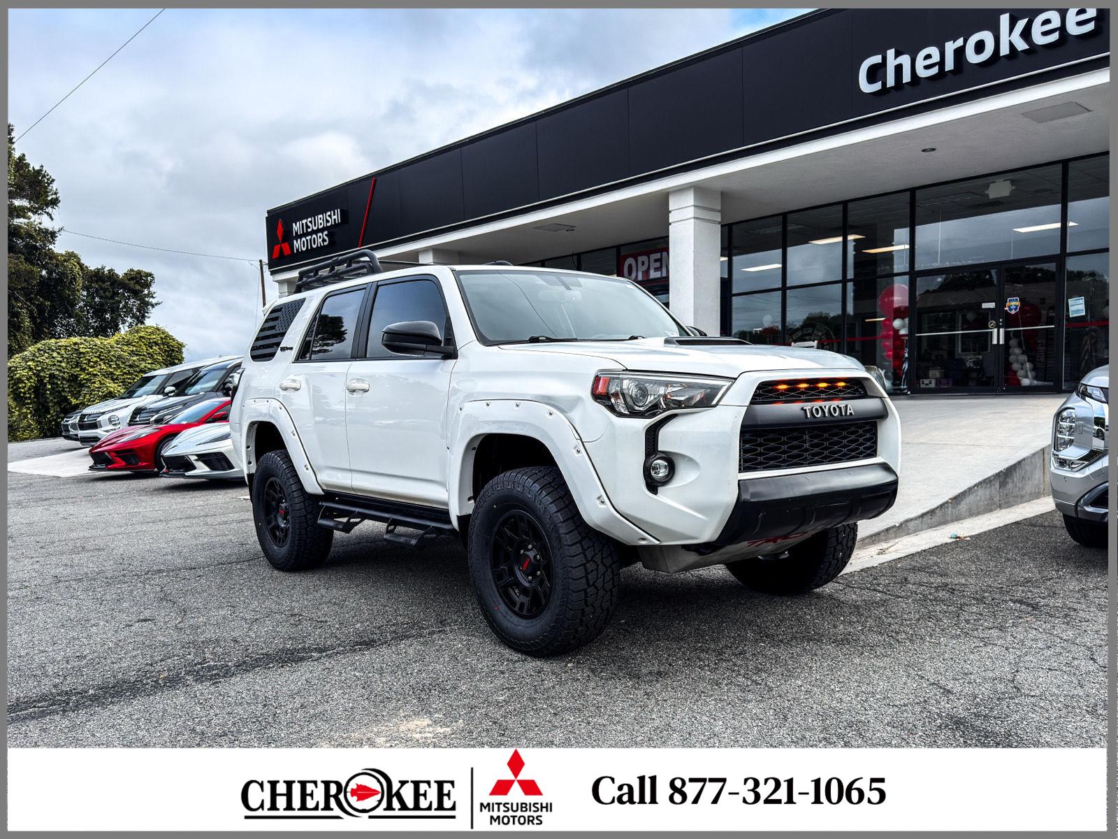 Super White 2019 Toyota 4Runner SUV / Crossover Four-Wheel Drive Automatic