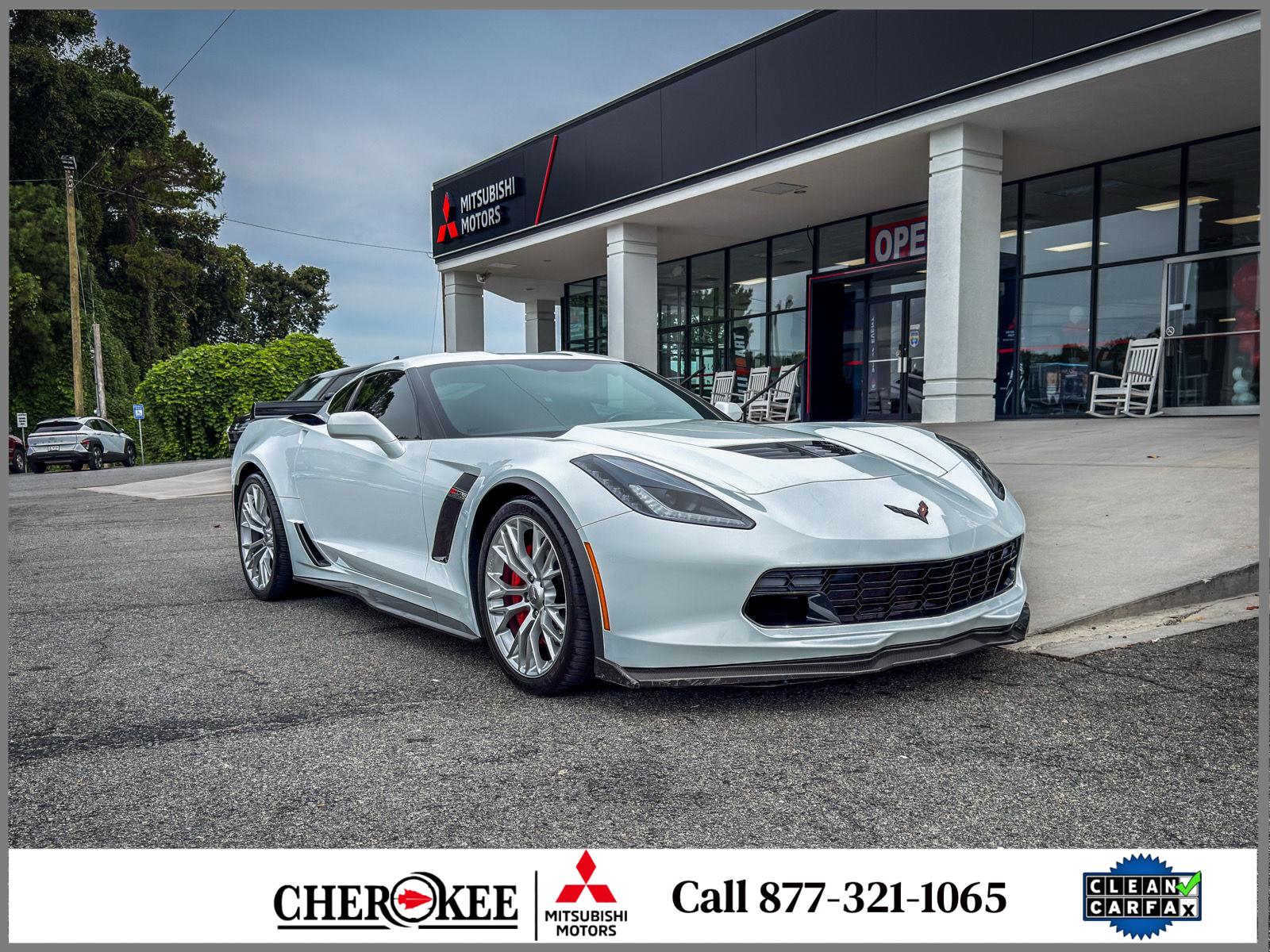 Arctic White 2019 Chevrolet Corvette Coupe Rear-Wheel Drive 8-Speed Automatic