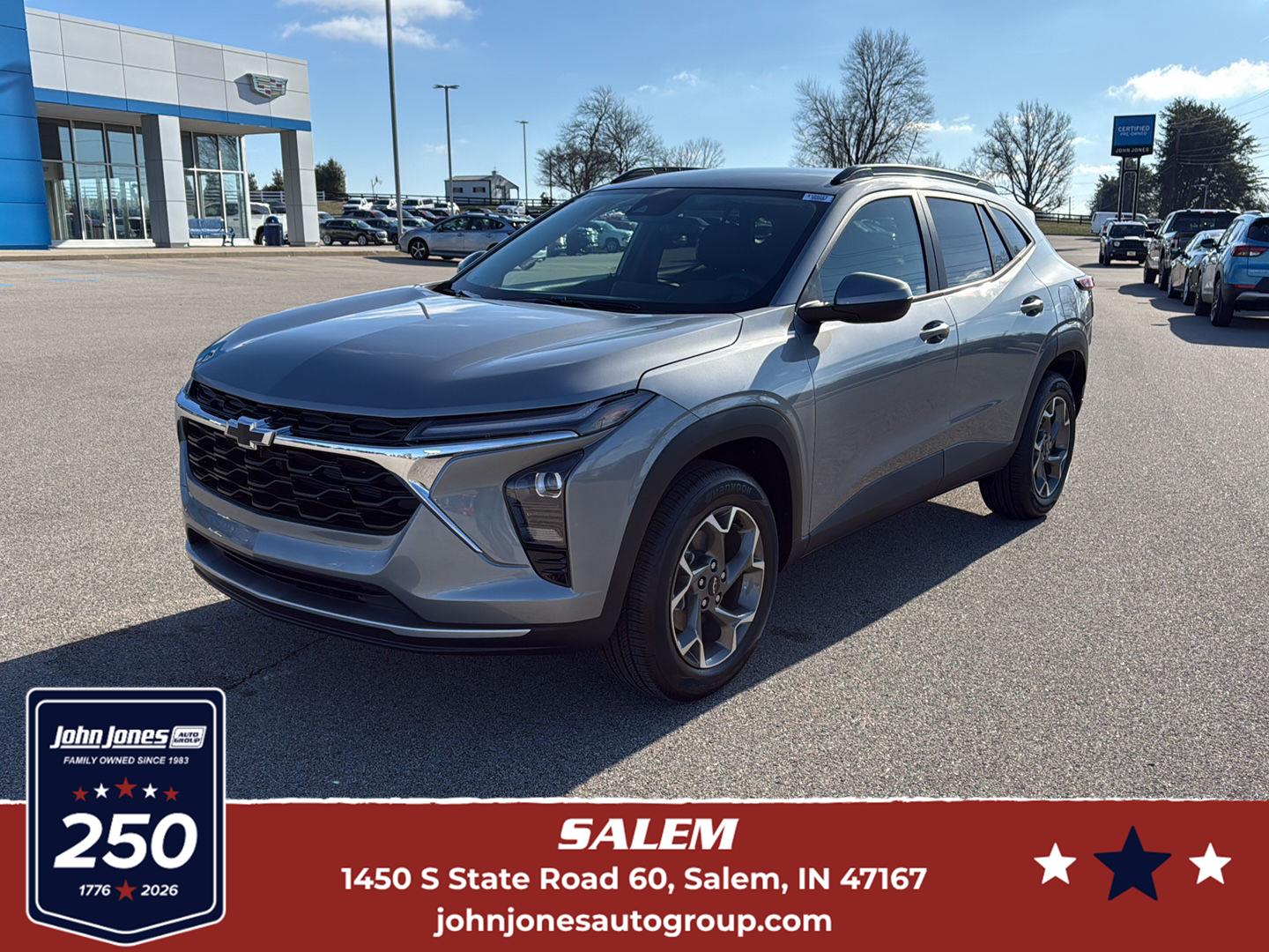 Sterling Gray Metallic 2026 Chevrolet Trax SUV / Crossover Front-Wheel Drive 6-Speed Automatic