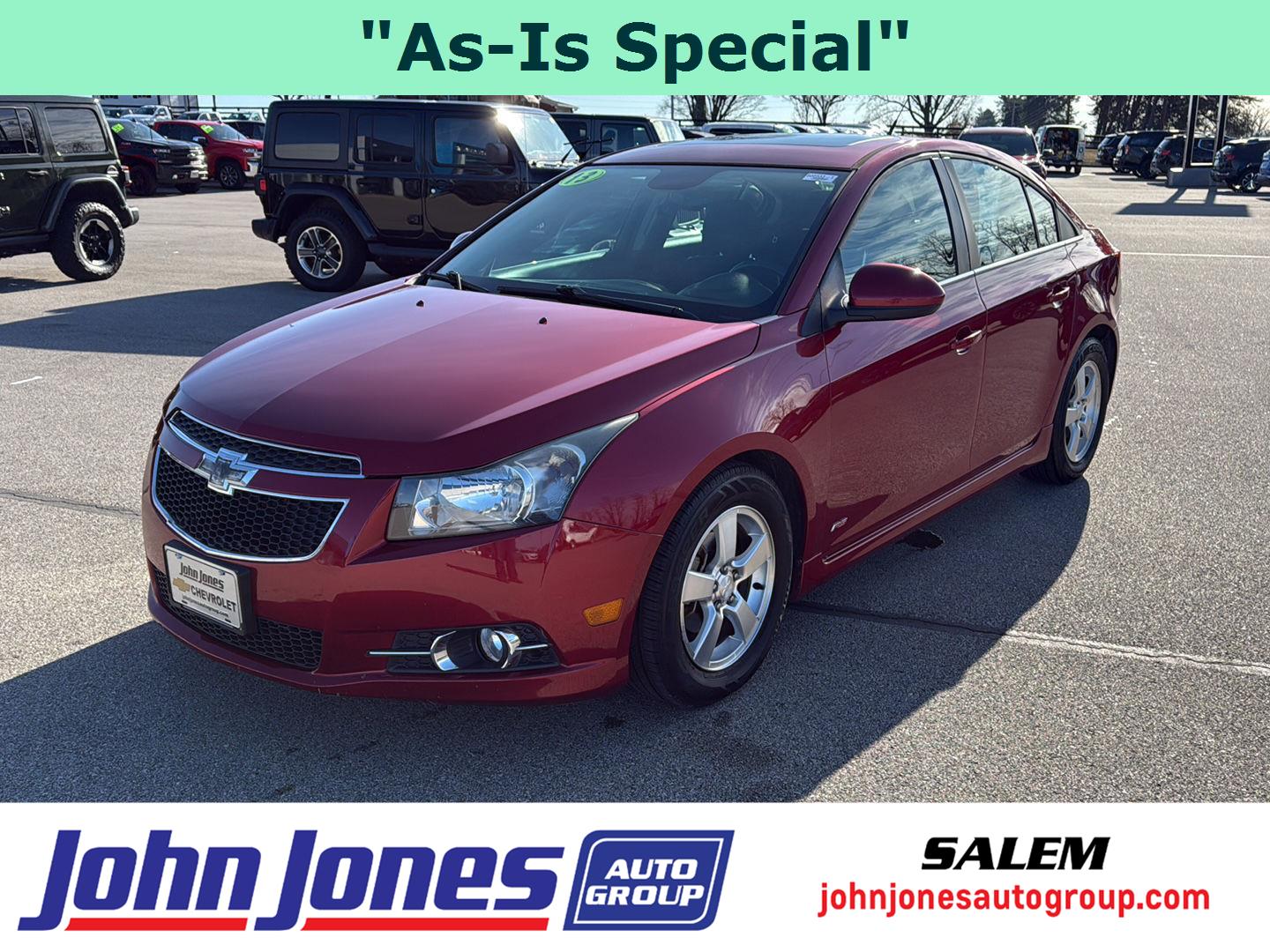 2013 Chevrolet Cruze 1LT Sedan FWD