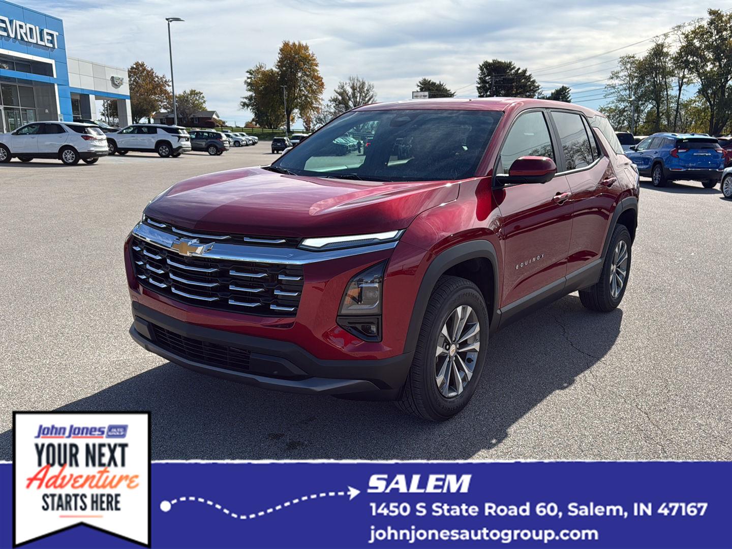 Radiant Red Tintcoat 2026 Chevrolet Equinox SUV / Crossover Front-Wheel Drive Continuously Variable Transmission
