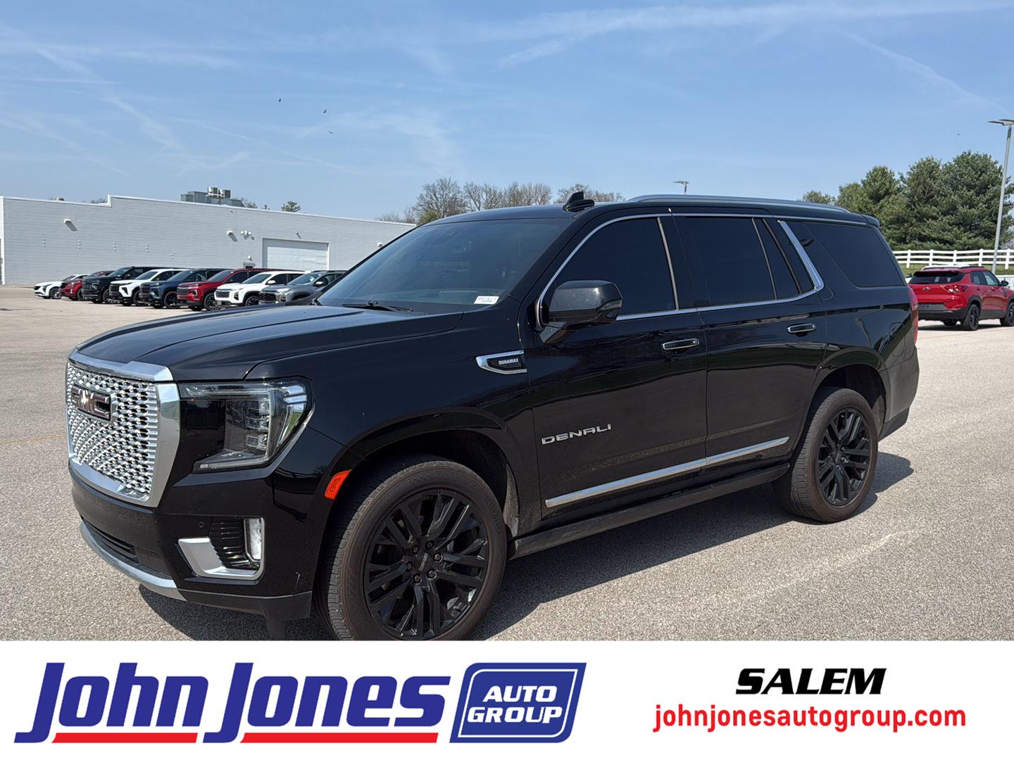 Onyx Black 2022 GMC Yukon Denali 4WD SUV / Crossover Four-Wheel Drive Automatic