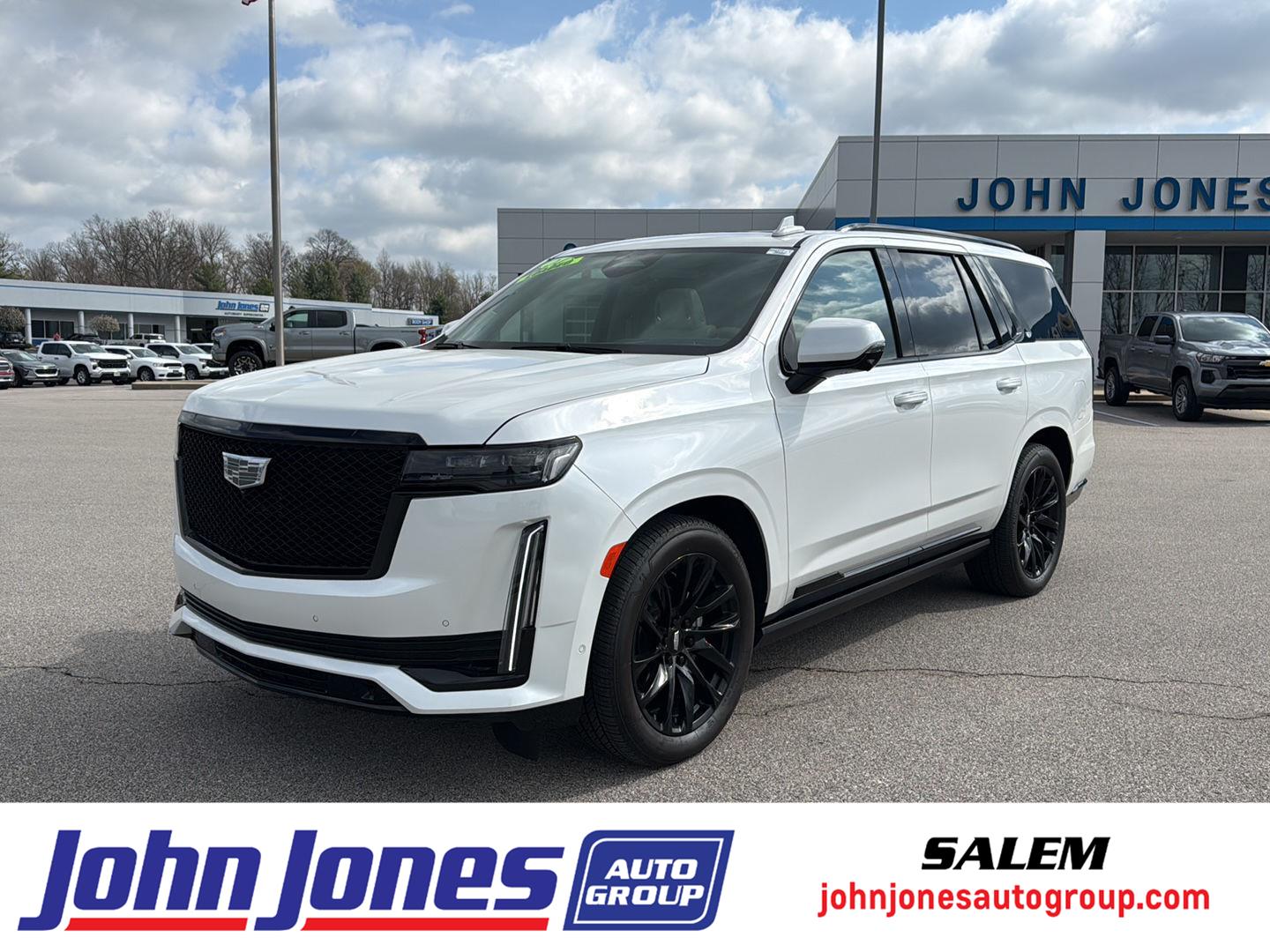 Crystal White Tricoat 2024 Cadillac Escalade Sport Platinum 4WD SUV / Crossover Four-Wheel Drive Automatic