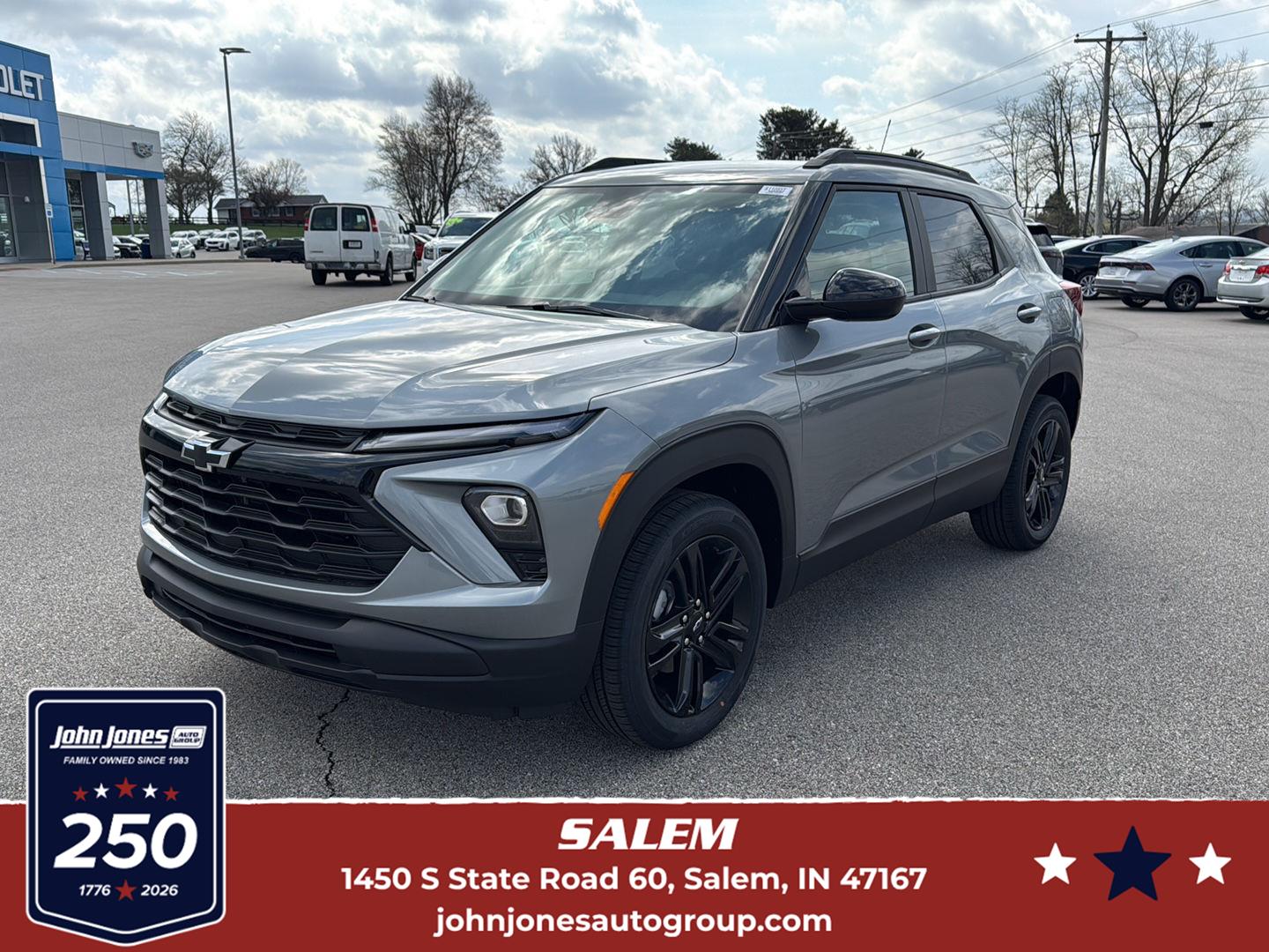 Sterling Gray Metallic 2026 Chevrolet Trailblazer SUV / Crossover Four-Wheel Drive 9-Speed Automatic