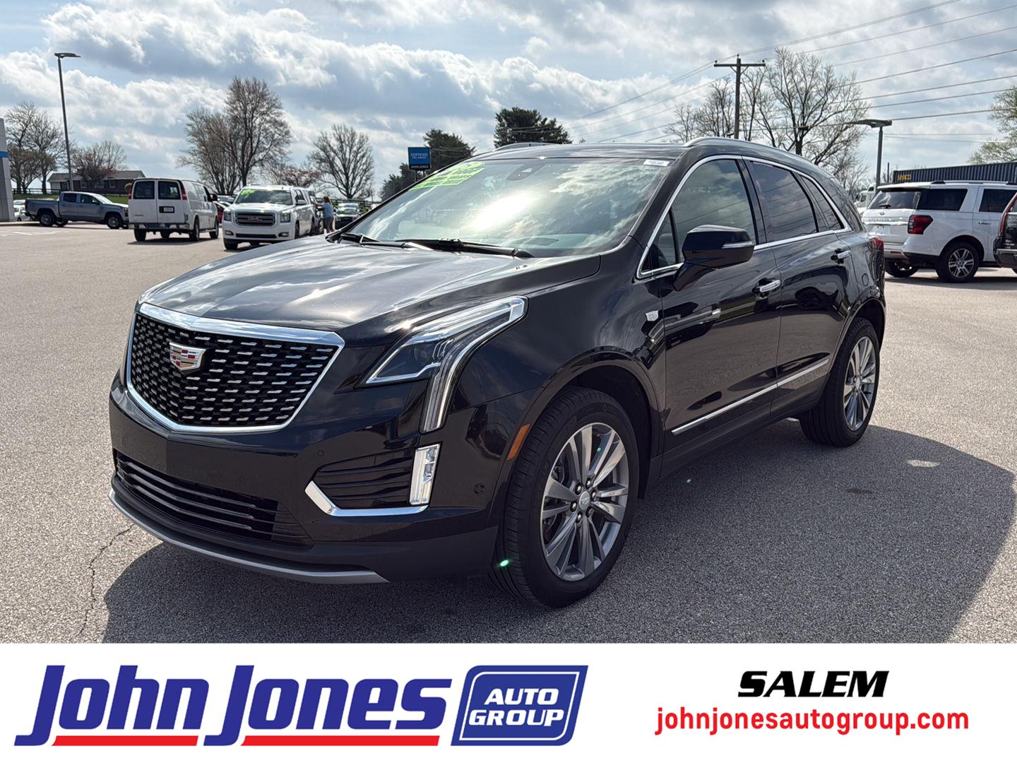 Stellar Black Metallic 2025 Cadillac XT5 Premium Luxury AWD SUV / Crossover Four-Wheel Drive 9-Speed Automatic