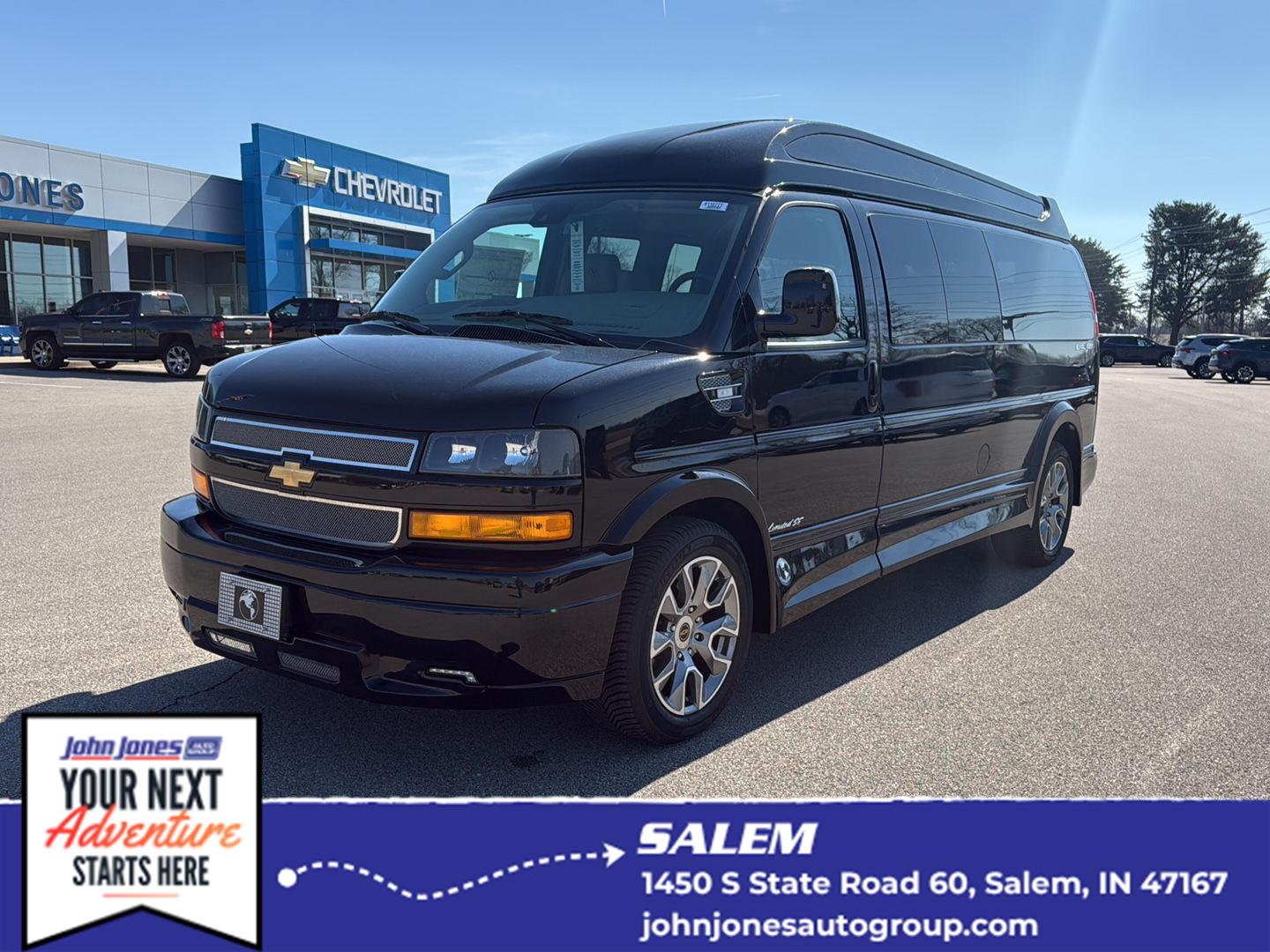 Black 2026 Chevrolet Express Cargo Van Rear-Wheel Drive 8-Speed Automatic