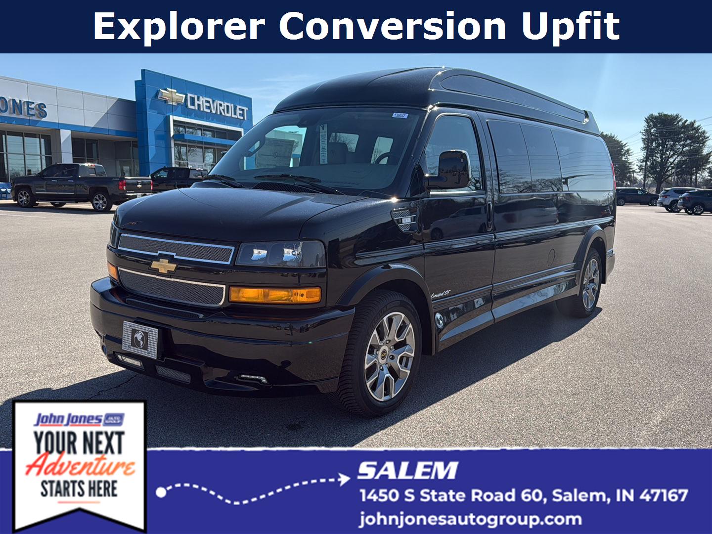 Black 2026 Chevrolet Express Cargo Van Rear-Wheel Drive 8-Speed Automatic