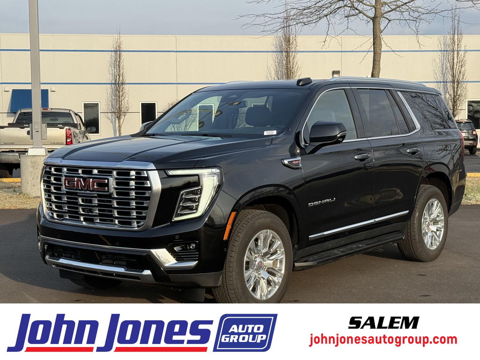 Onyx Black 2025 GMC Yukon Denali 4WD SUV / Crossover Four-Wheel Drive Automatic