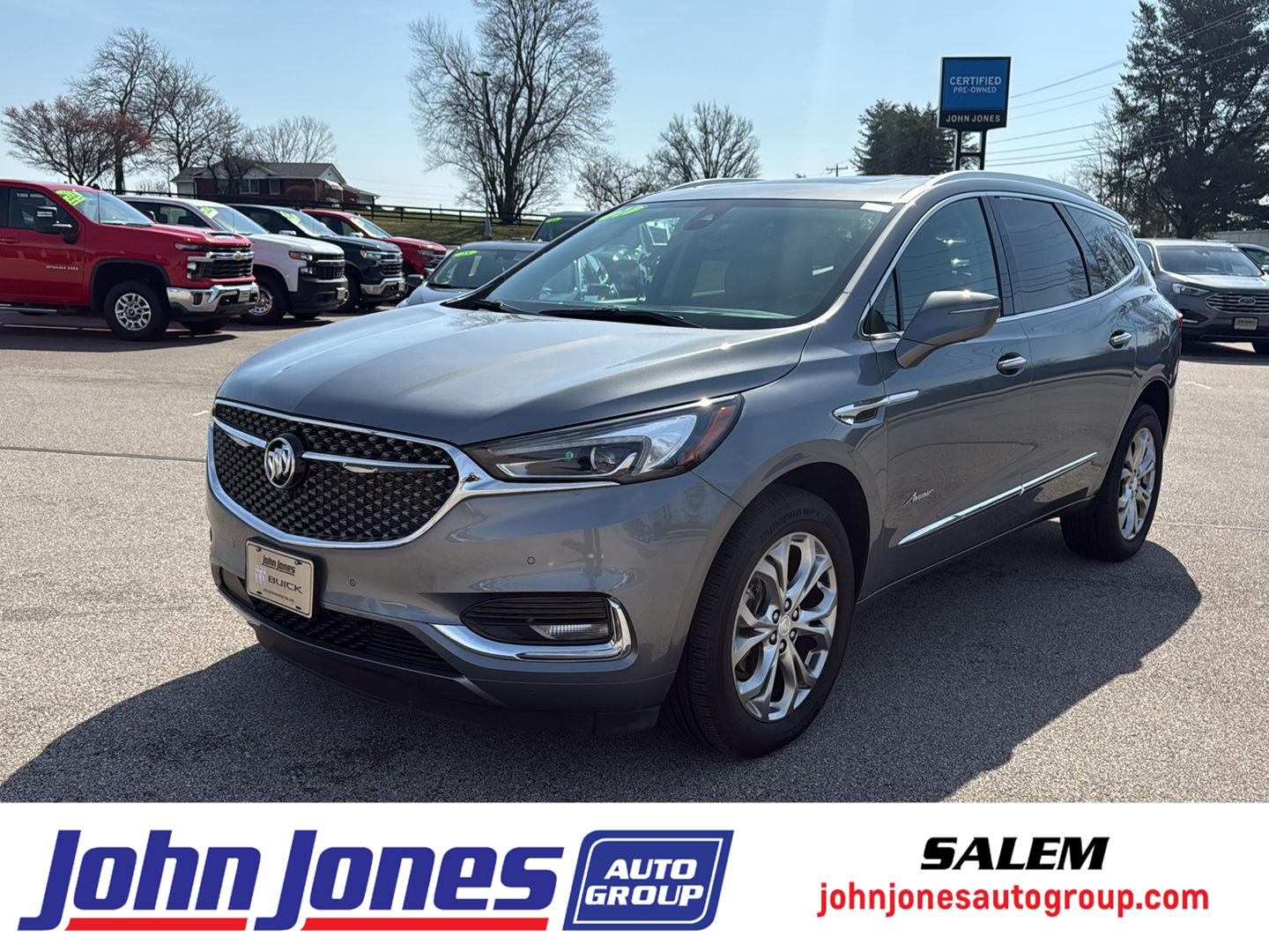Gray (Satin Steel Metallic) 2021 Buick Enclave Avenir AWD SUV / Crossover Four-Wheel Drive 9-Speed Automatic
