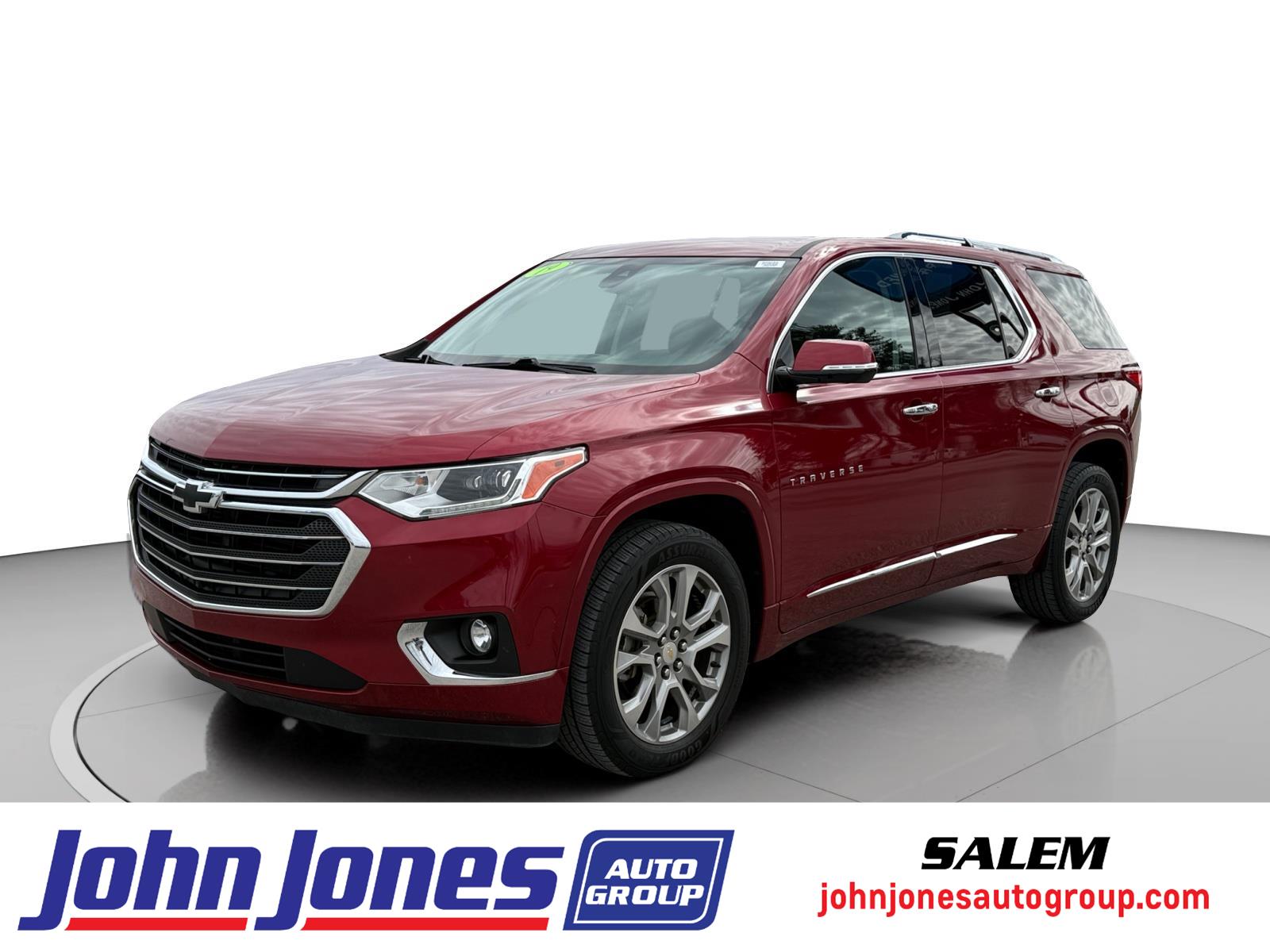 Cajun Red Tintcoat 2019 Chevrolet Traverse Premier FWD SUV / Crossover Front-Wheel Drive 9-Speed Automatic