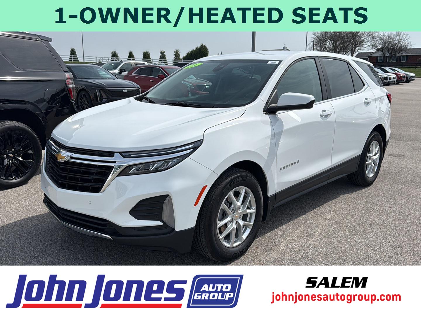 Summit White 2024 Chevrolet Equinox LT FWD with 1LT SUV / Crossover Front-Wheel Drive 6-Speed Automatic Overdrive