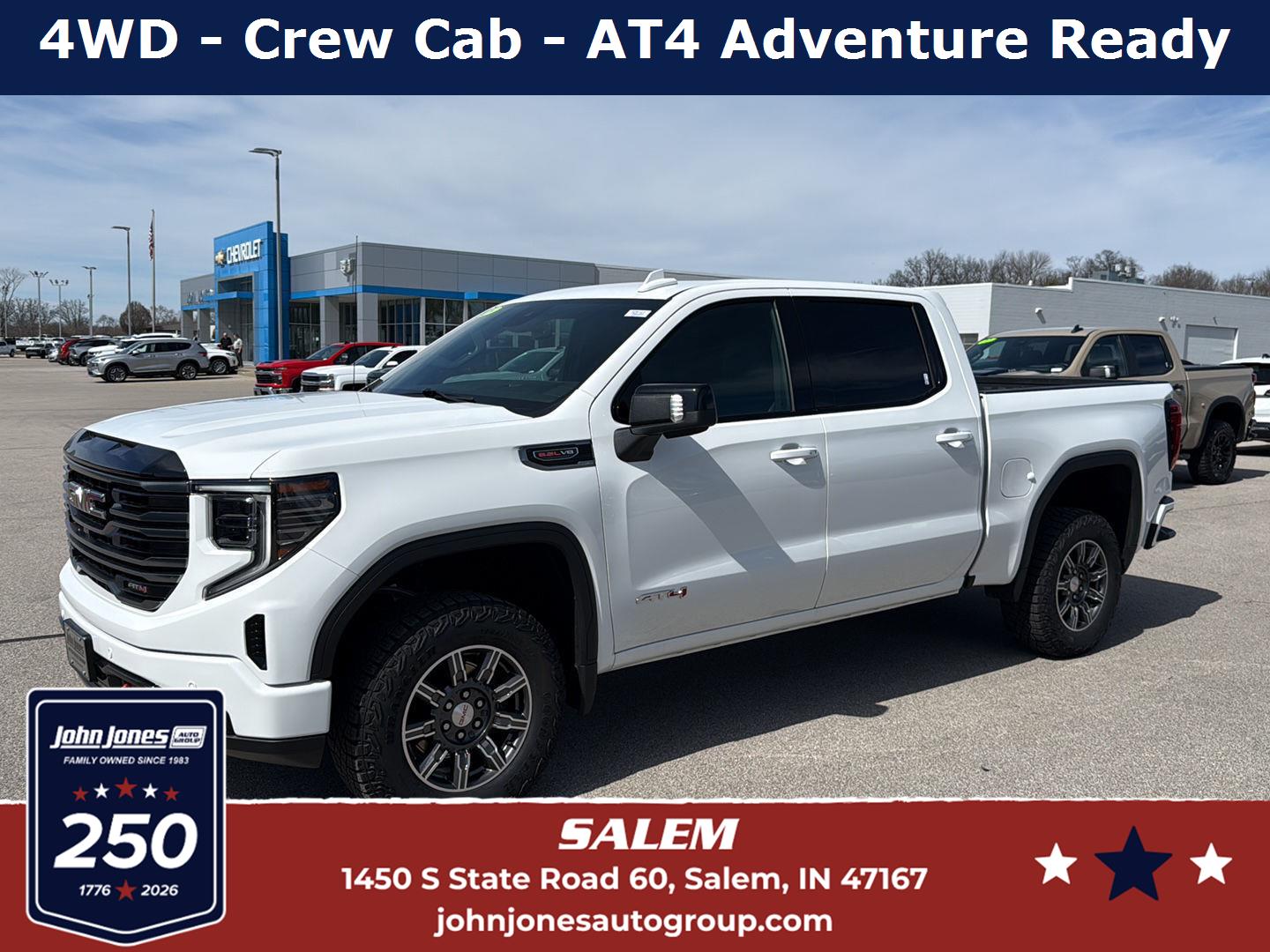 2025 GMC Sierra 1500 AT4 Crew Cab 4WD