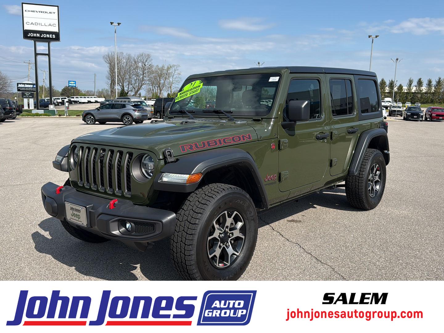 2021 Jeep Wrangler Unlimited Rubicon 4WD