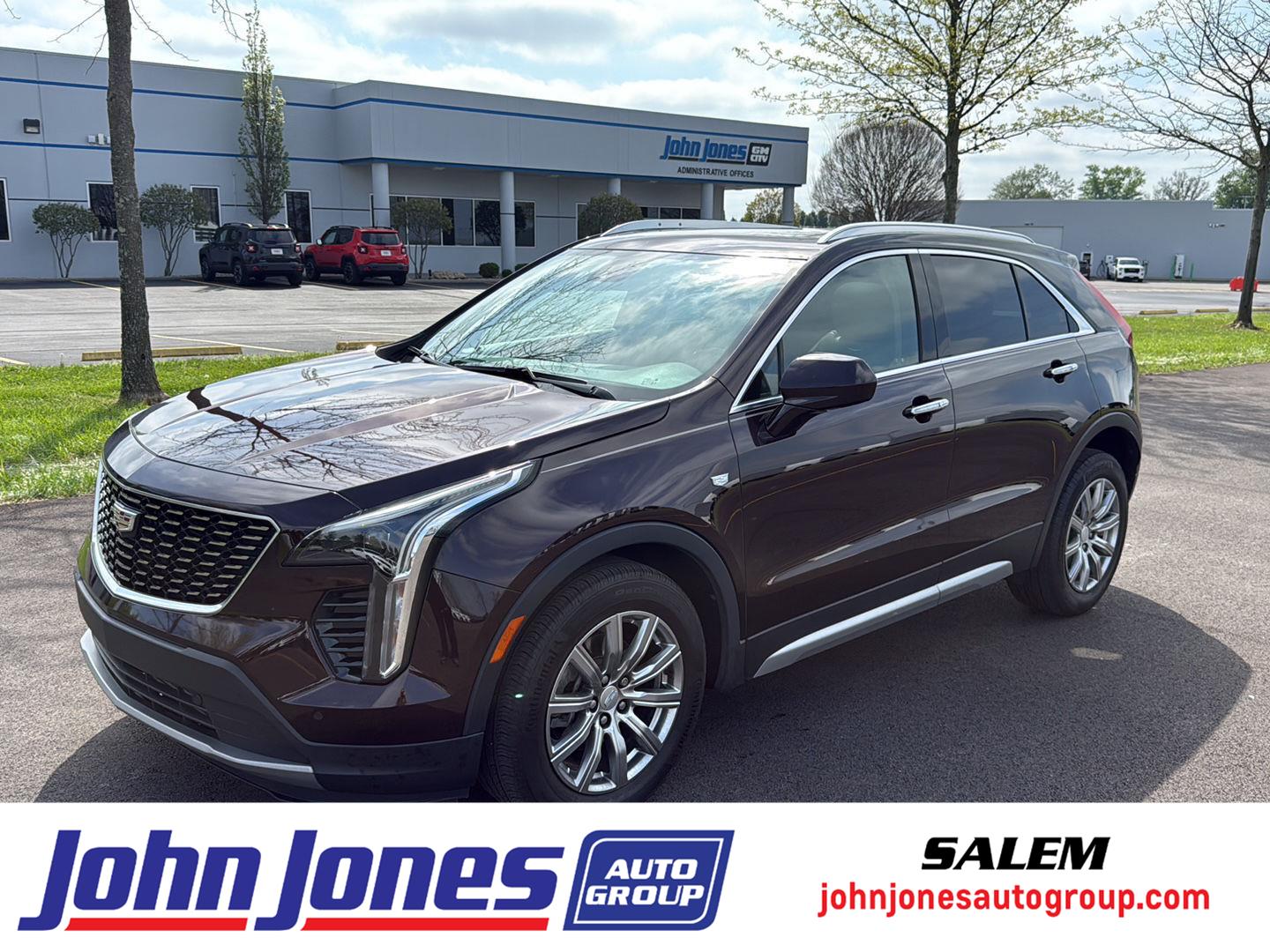 Garnet Metallic 2020 Cadillac XT4 Premium Luxury AWD SUV / Crossover Four-Wheel Drive 9-Speed Automatic