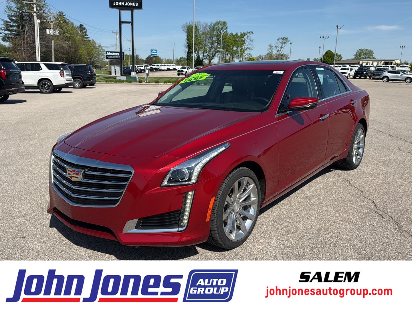 Red Obsession Tintcoat 2019 Cadillac CTS 3.6L Luxury AWD Sedan All-Wheel Drive 8-Speed Automatic