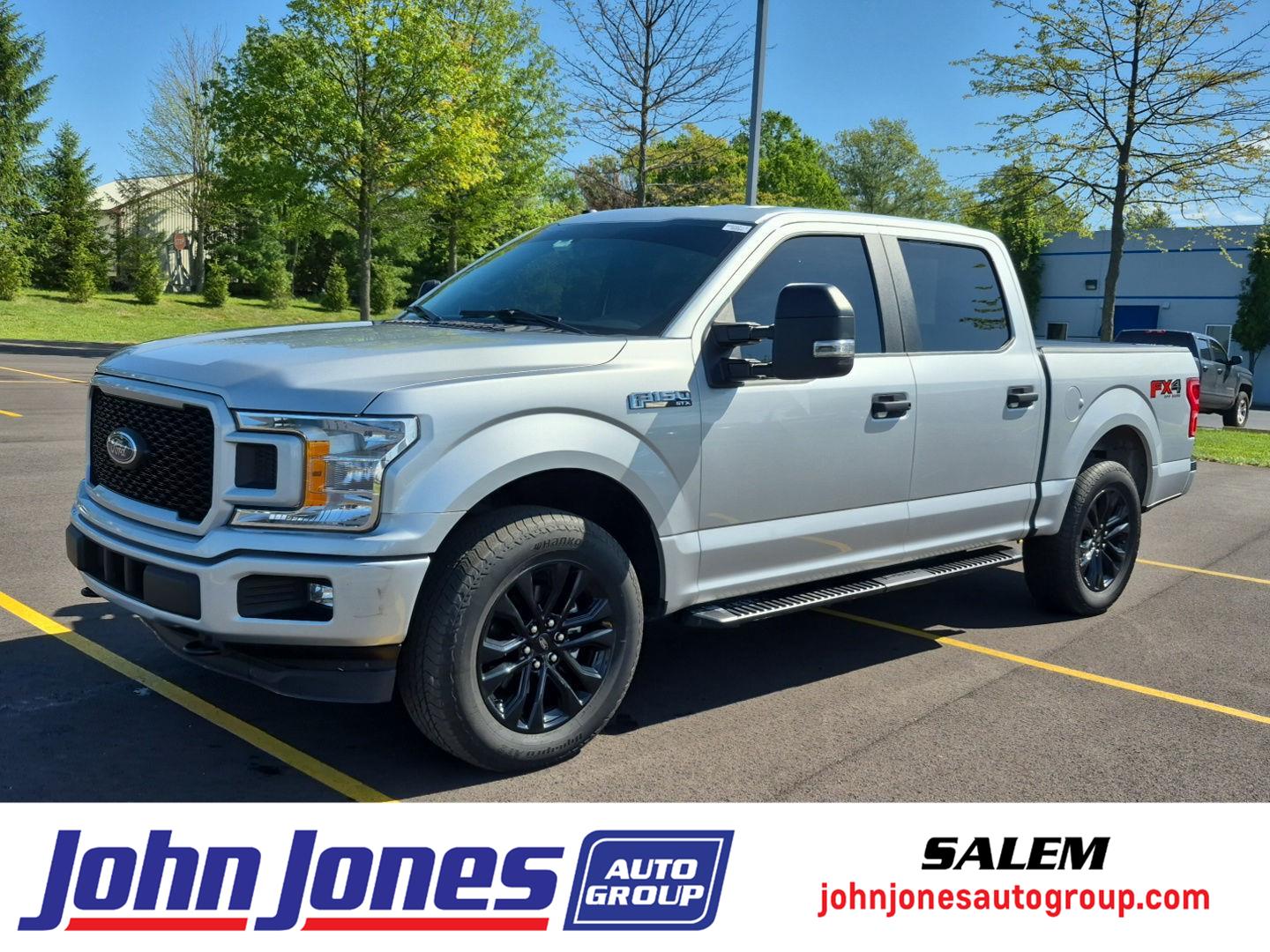 Ingot Silver 2018 Ford F-150 XL SuperCrew 4WD Pickup Truck Four-Wheel Drive Automatic