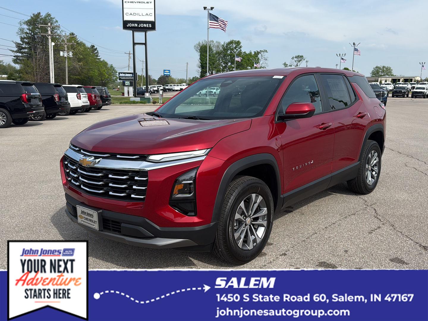 Radiant Red Tintcoat 2026 Chevrolet Equinox SUV / Crossover Front-Wheel Drive Continuously Variable Transmission