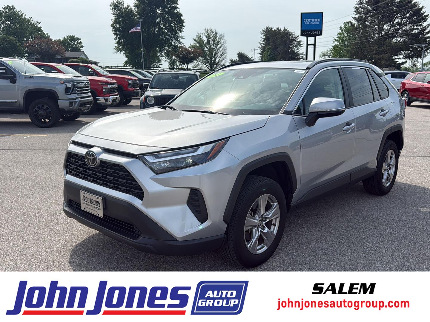Silver Sky Metallic 2024 Toyota RAV4 XLE AWD SUV / Crossover All-Wheel Drive 8-Speed Automatic