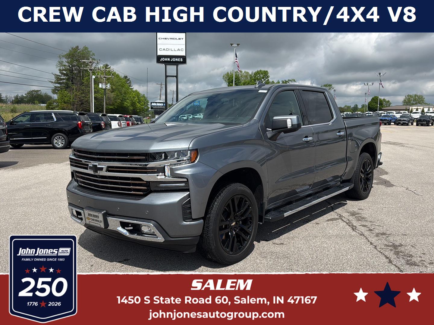  2021 Chevrolet Silverado 1500 High Country Crew Cab 4WD   