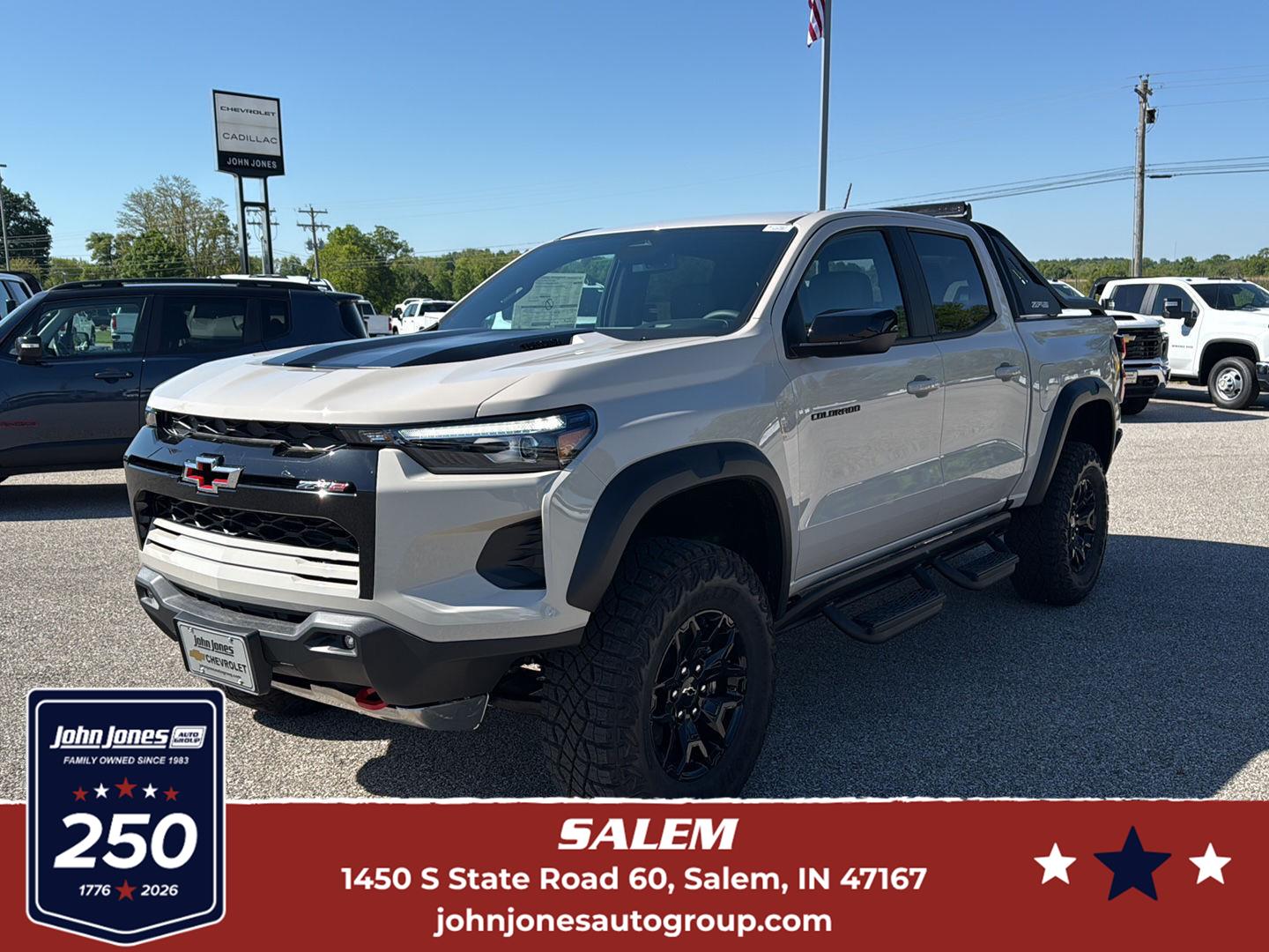 White Sands 2026 Chevrolet Colorado Pickup Truck Four-Wheel Drive 8-Speed Automatic