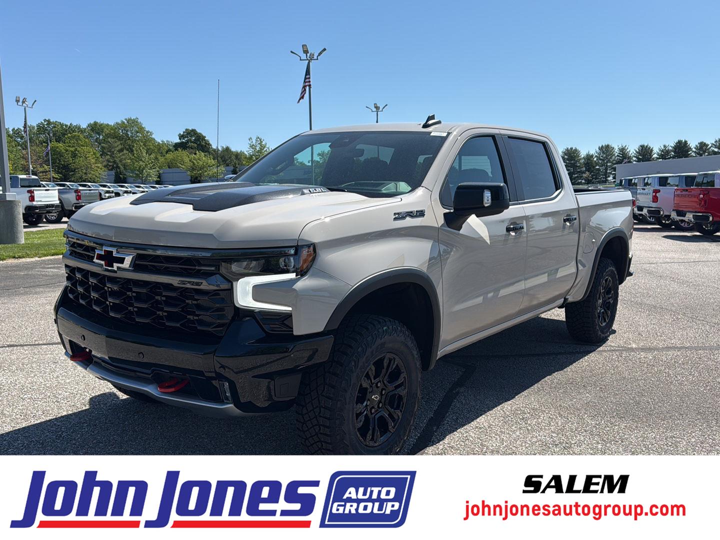 White Sands 2026 Chevrolet Silverado 1500 ZR2 Crew Cab 4WD Pickup Truck Four-Wheel Drive Automatic
