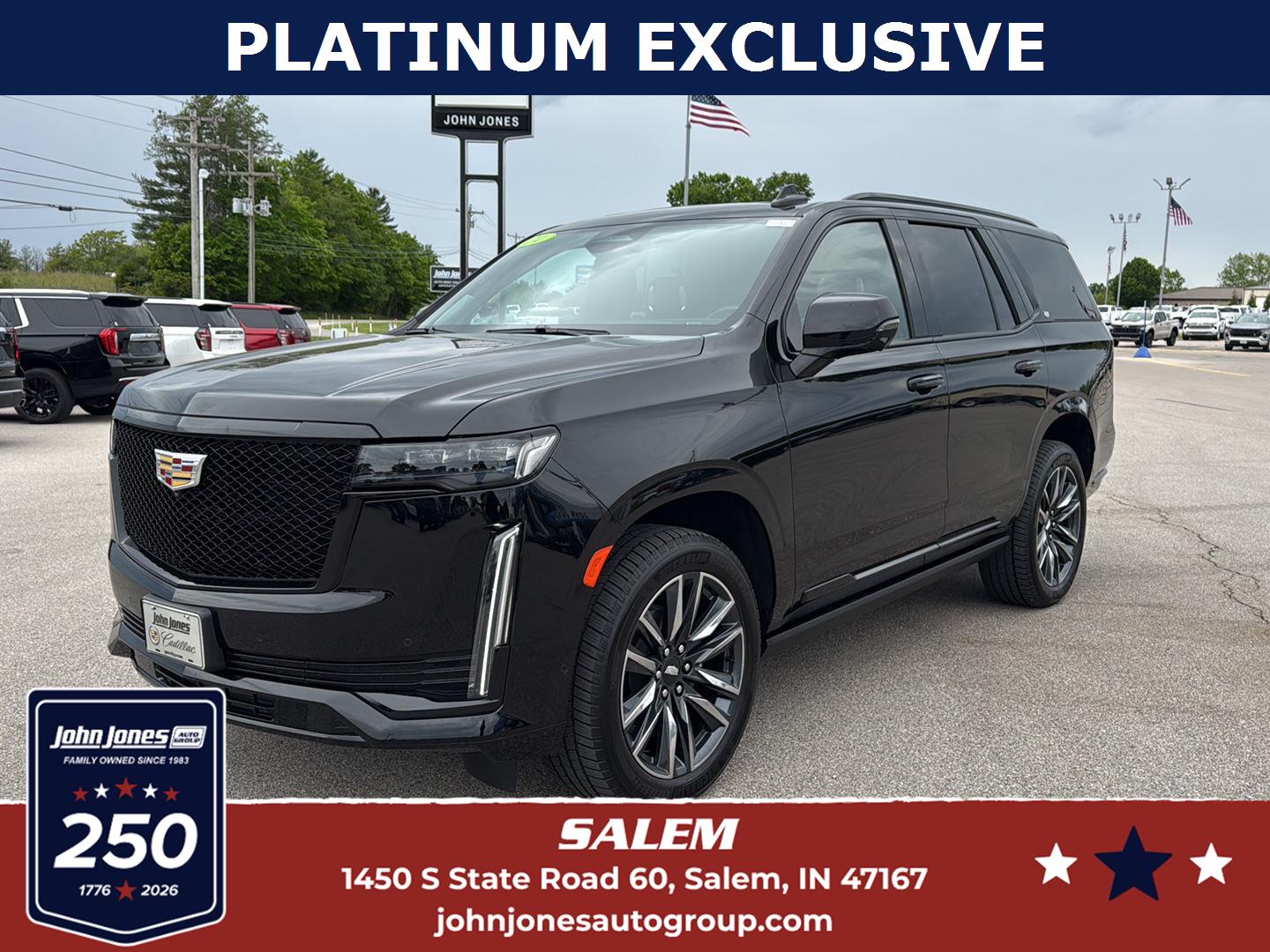 Black Raven 2024 Cadillac Escalade SUV / Crossover Four-Wheel Drive Automatic