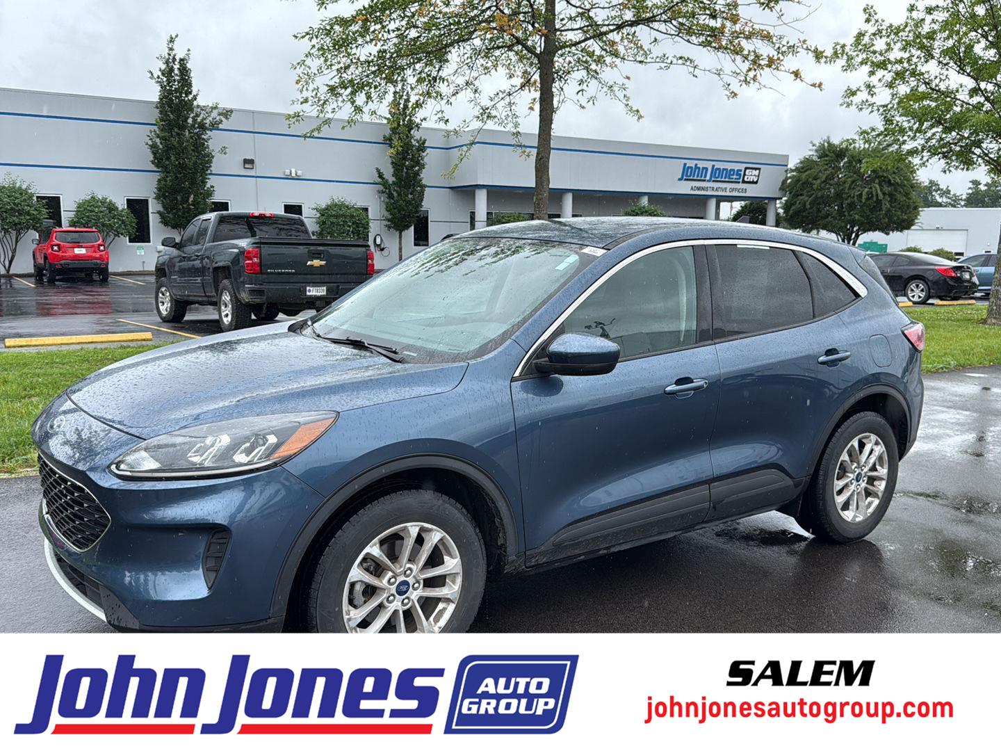 Blue 2020 Ford Escape SE AWD SUV / Crossover All-Wheel Drive 8-Speed Automatic
