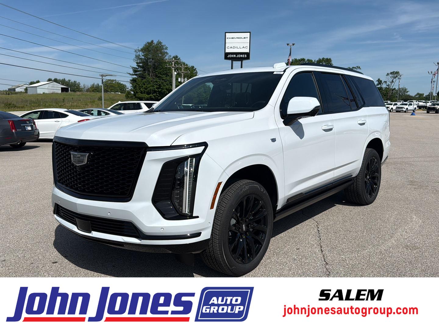Vibrant White Tricoat 2026 Cadillac Escalade Sport 4WD SUV / Crossover Four-Wheel Drive Automatic