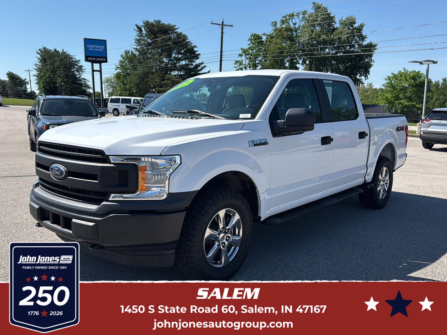  2020 Ford F-150 XL SuperCrew 4WD   