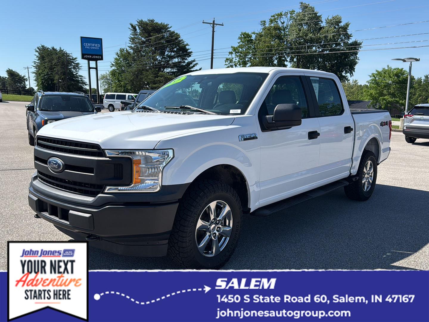 Oxford White 2020 Ford F-150 Pickup Truck Four-Wheel Drive Automatic