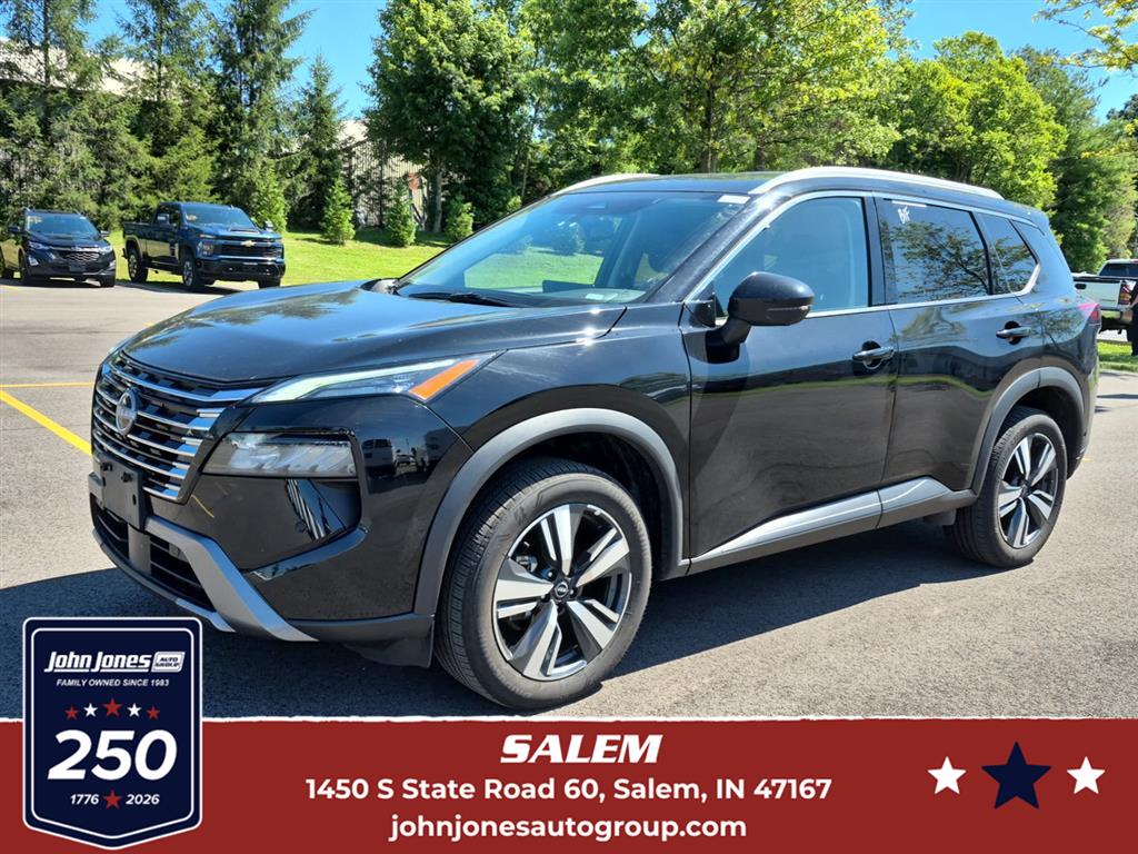 Super Black 2026 Nissan Rogue SUV / Crossover All-Wheel Drive Continuously Variable Transmission