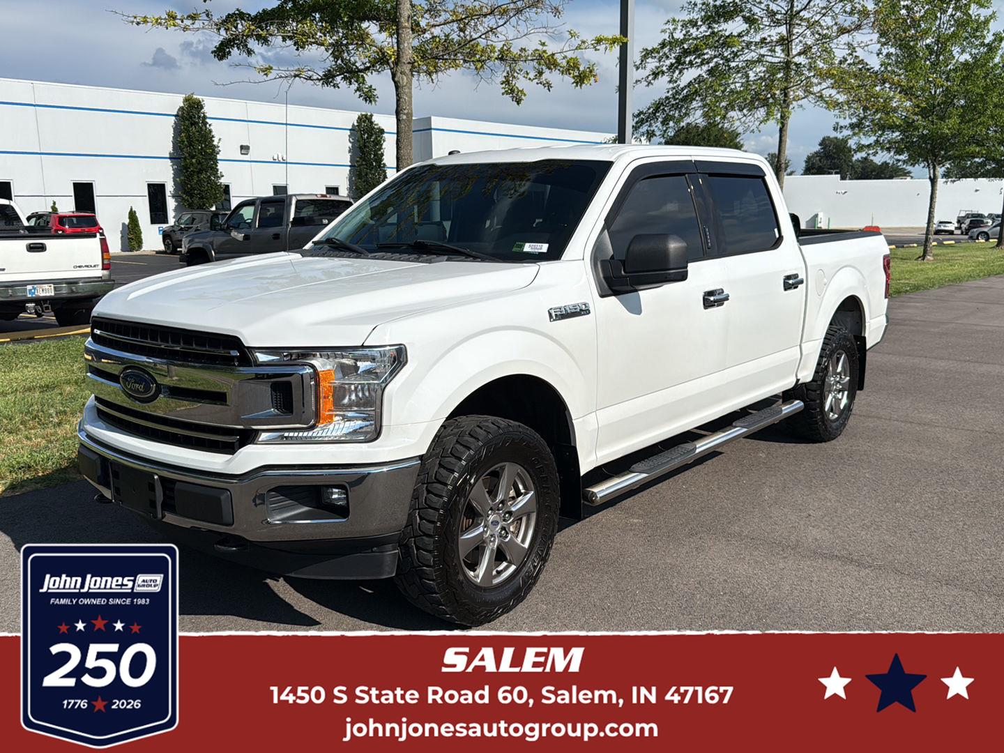 Oxford White 2018 Ford F-150 Pickup Truck Four-Wheel Drive Automatic