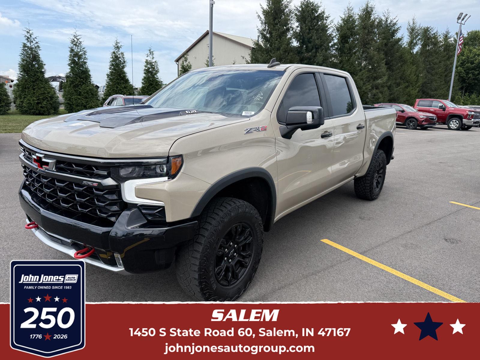 Sand Dune Metallic 2023 Chevrolet Silverado 1500 Pickup Truck Four-Wheel Drive Automatic