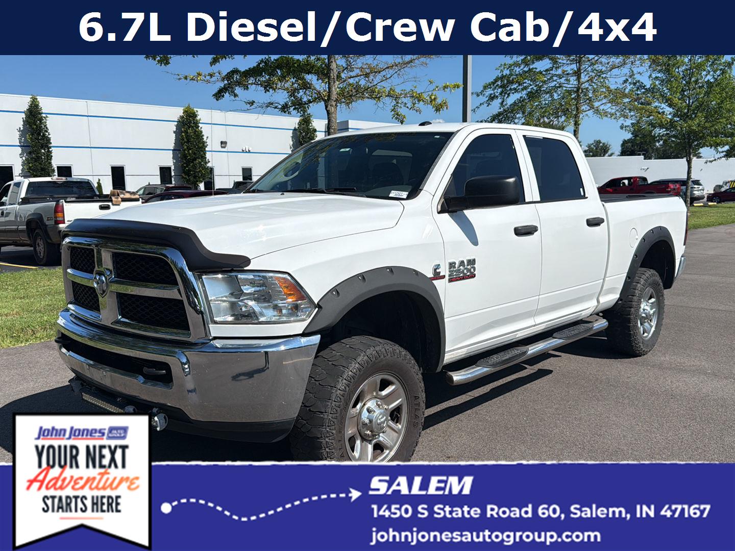 2016 RAM 2500 Tradesman Crew Cab 4WD