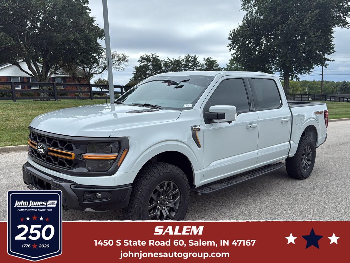 Avalanche Gray 2024 Ford F-150 Pickup Truck Four-Wheel Drive Automatic