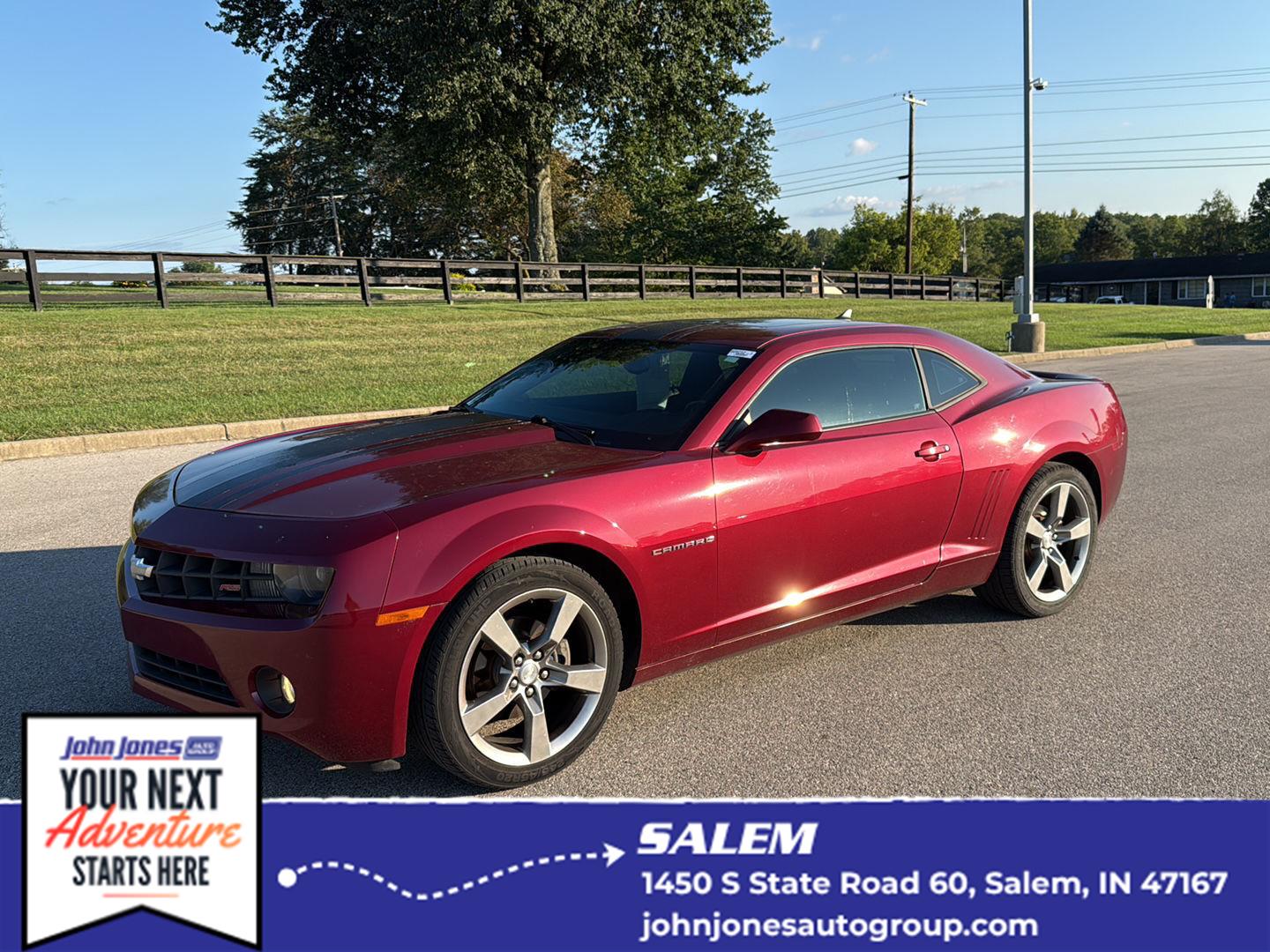 Red Jewel Tintcoat 2010 Chevrolet Camaro Coupe Rear-Wheel Drive 6-Speed Automatic