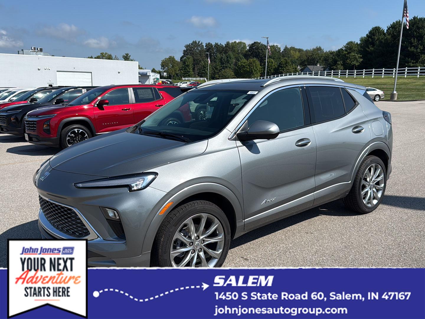 Gray 2024 Buick Encore GX SUV / Crossover All-Wheel Drive Automatic