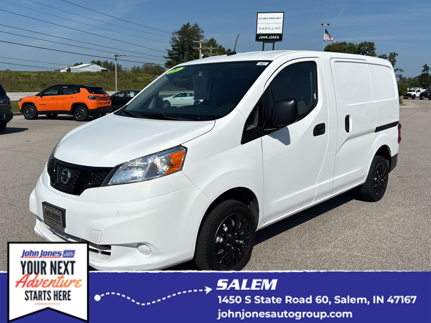 White (Fresh Powder) 2021 Nissan NV200 Van Front-Wheel Drive Continuously Variable Transmission