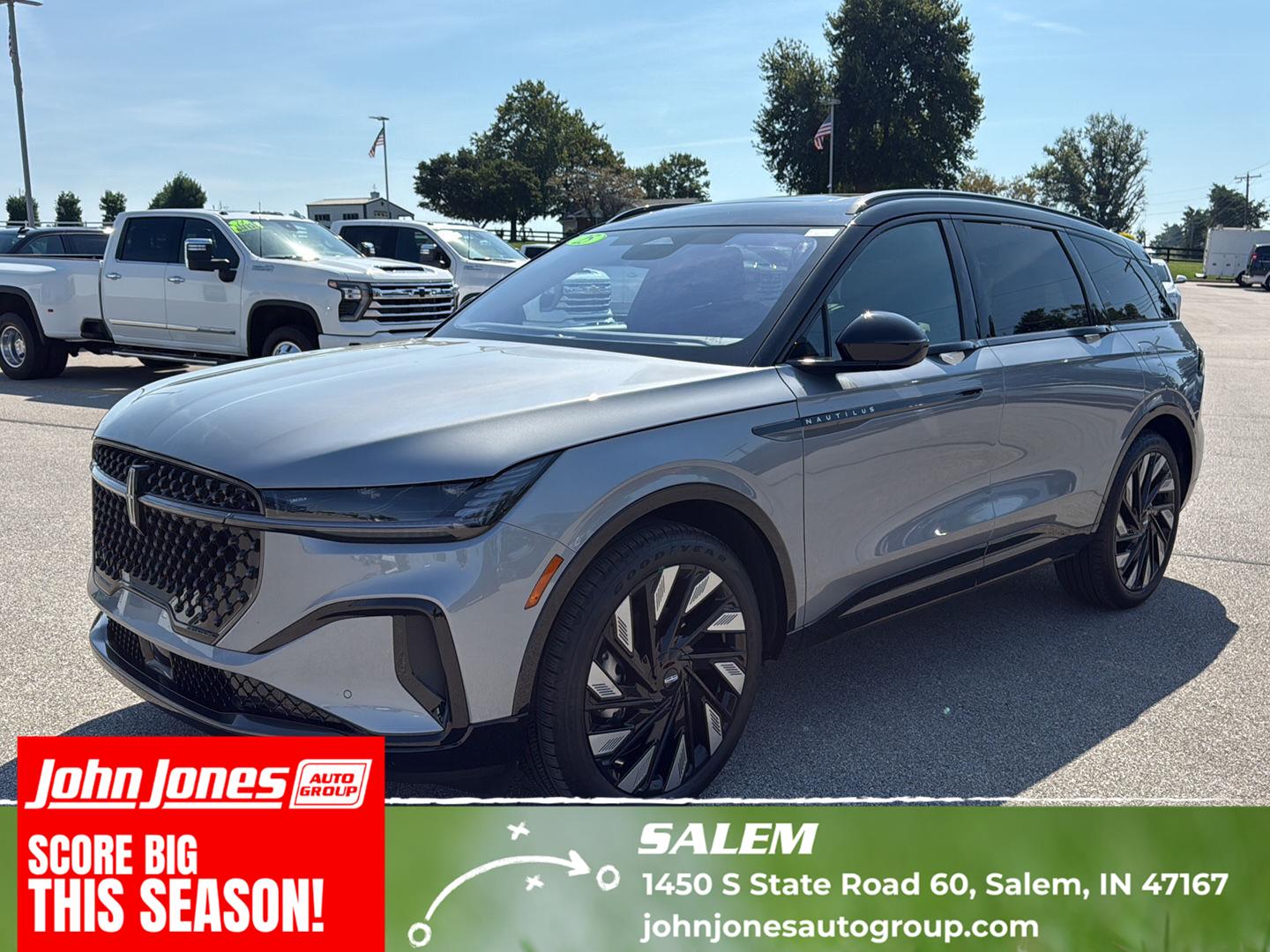 Lustrous Gray Metallic 2025 Lincoln Nautilus SUV / Crossover All-Wheel Drive 8-Speed Automatic