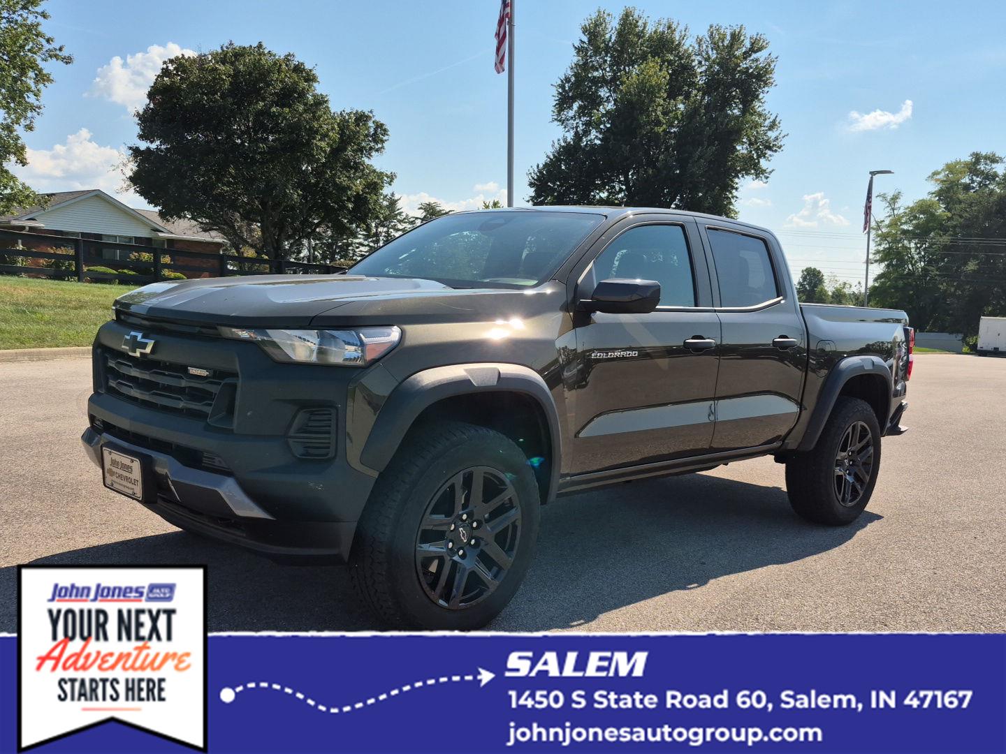 Harvest Bronze Metallic 2025 Chevrolet Colorado Pickup Truck Four-Wheel Drive 8-Speed Automatic