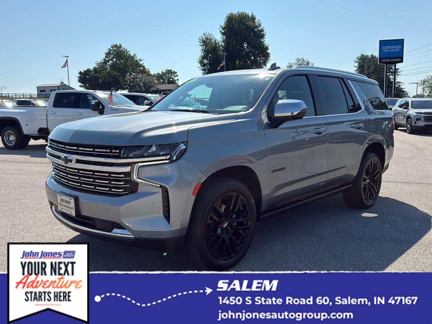 Sterling Gray Metallic 2023 Chevrolet Tahoe SUV / Crossover Four-Wheel Drive Automatic