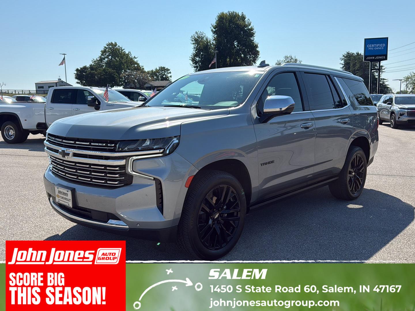 Sterling Gray Metallic 2023 Chevrolet Tahoe SUV / Crossover Four-Wheel Drive Automatic