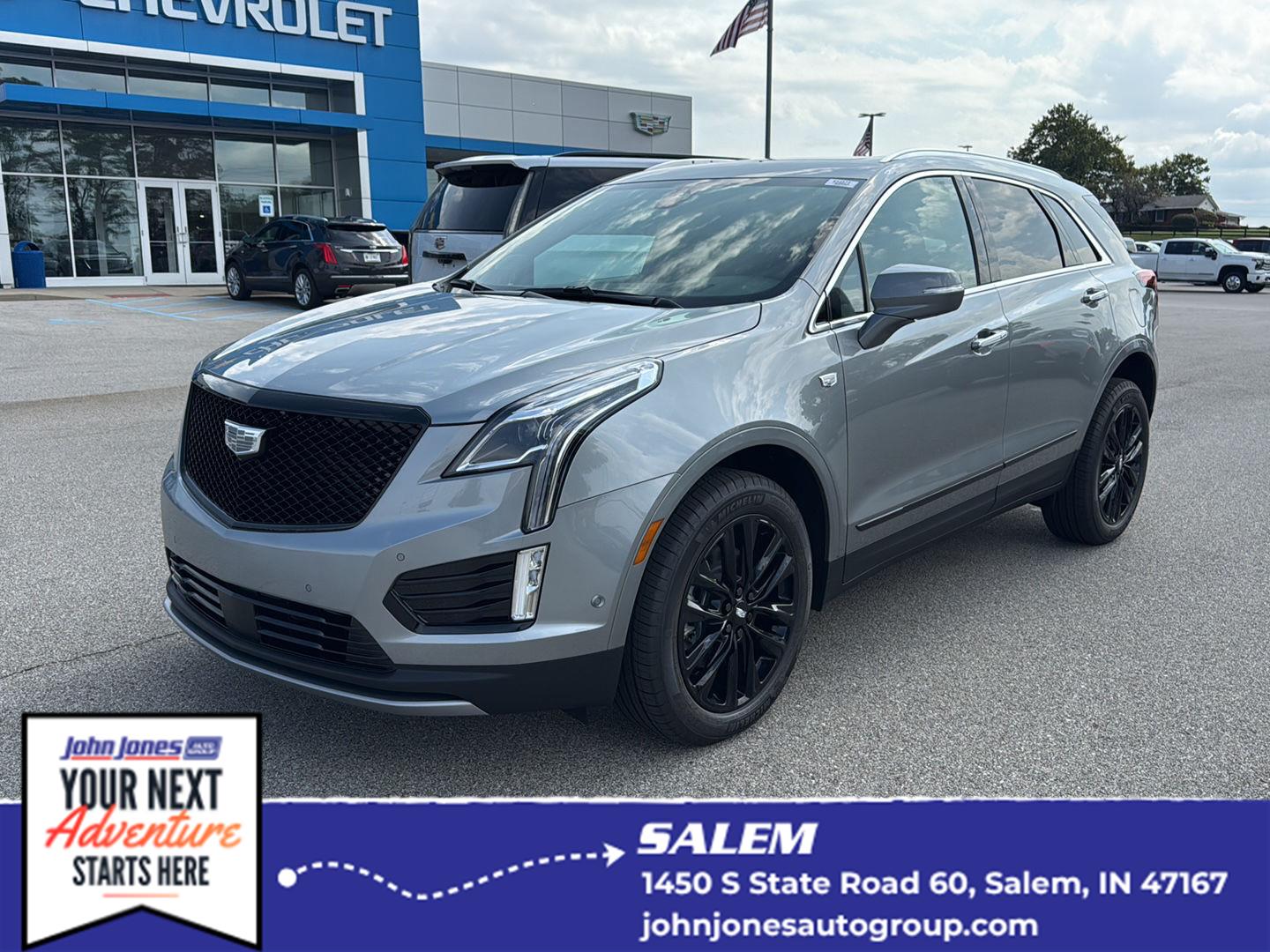 Argent Silver Metallic 2026 Cadillac XT5 SUV / Crossover Four-Wheel Drive 9-Speed Automatic