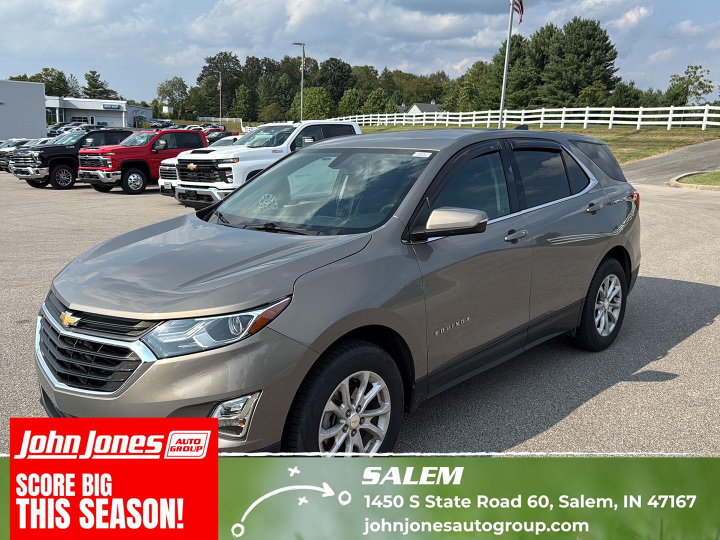 Pepperdust Metallic 2019 Chevrolet Equinox SUV / Crossover Four-Wheel Drive 6-Speed Automatic Overdrive
