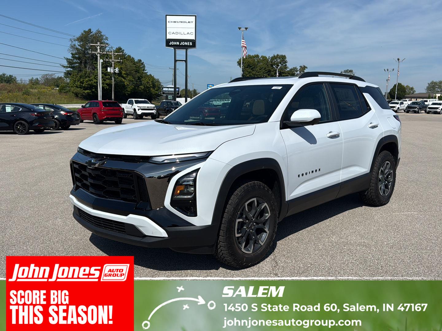Polar White Tricoat 2027 Chevrolet Equinox SUV / Crossover Four-Wheel Drive 8-Speed Automatic