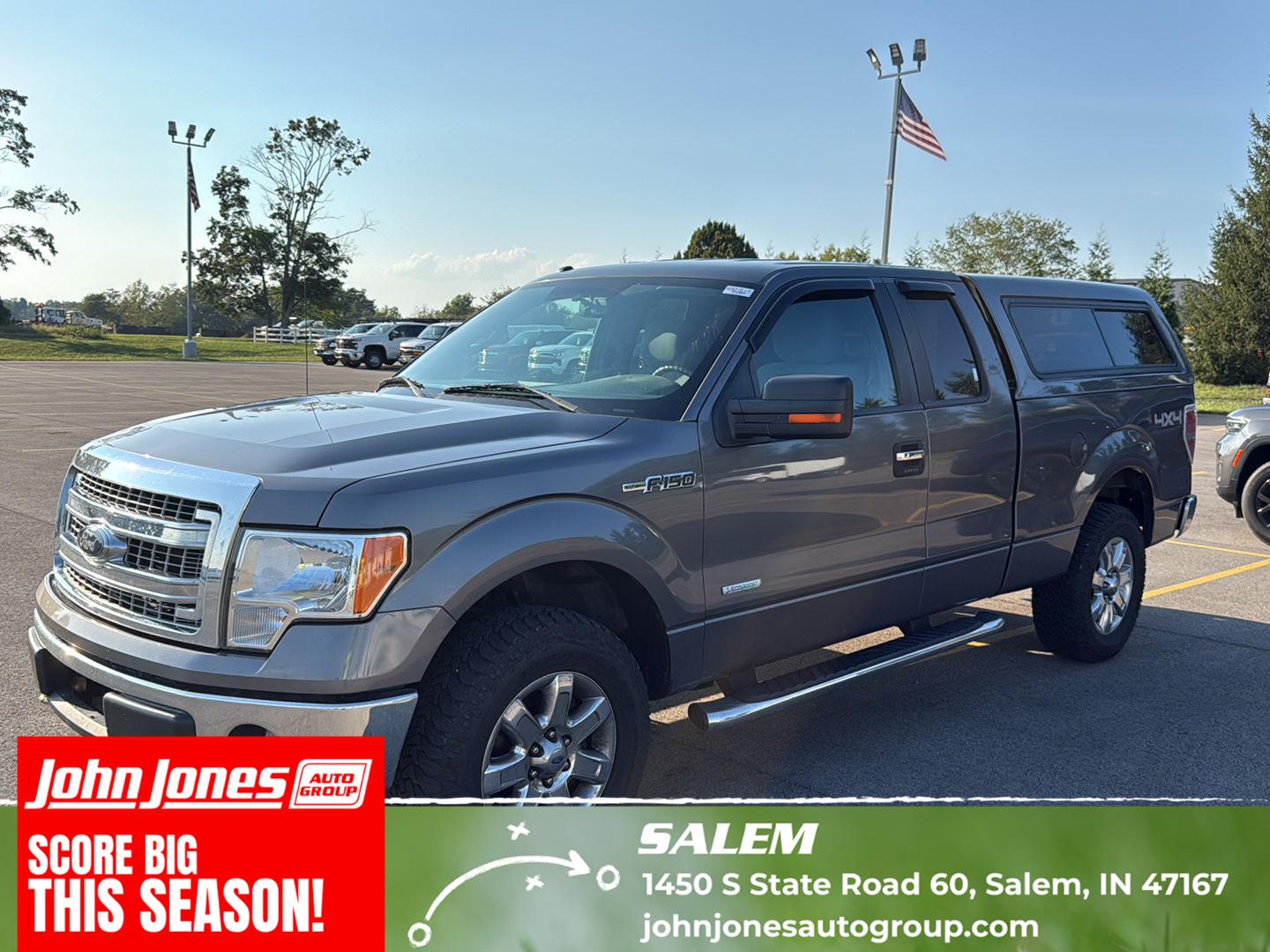 Sterling Gray Metallic 2013 Ford F-150 Pickup Truck Four-Wheel Drive 6-Speed Automatic
